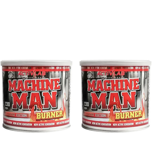 ACTIVLAB Machine Man Burner - 2x 120caps.