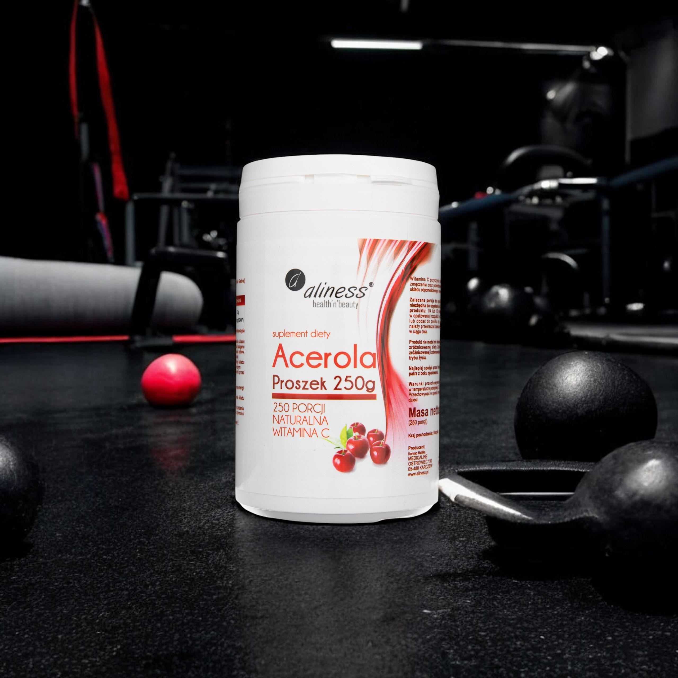 ALINESS Acerola proszek - 250g x3