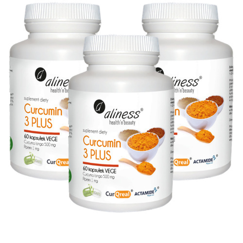ALINESS Curcumin 3 Plus - 3x 60vcaps
