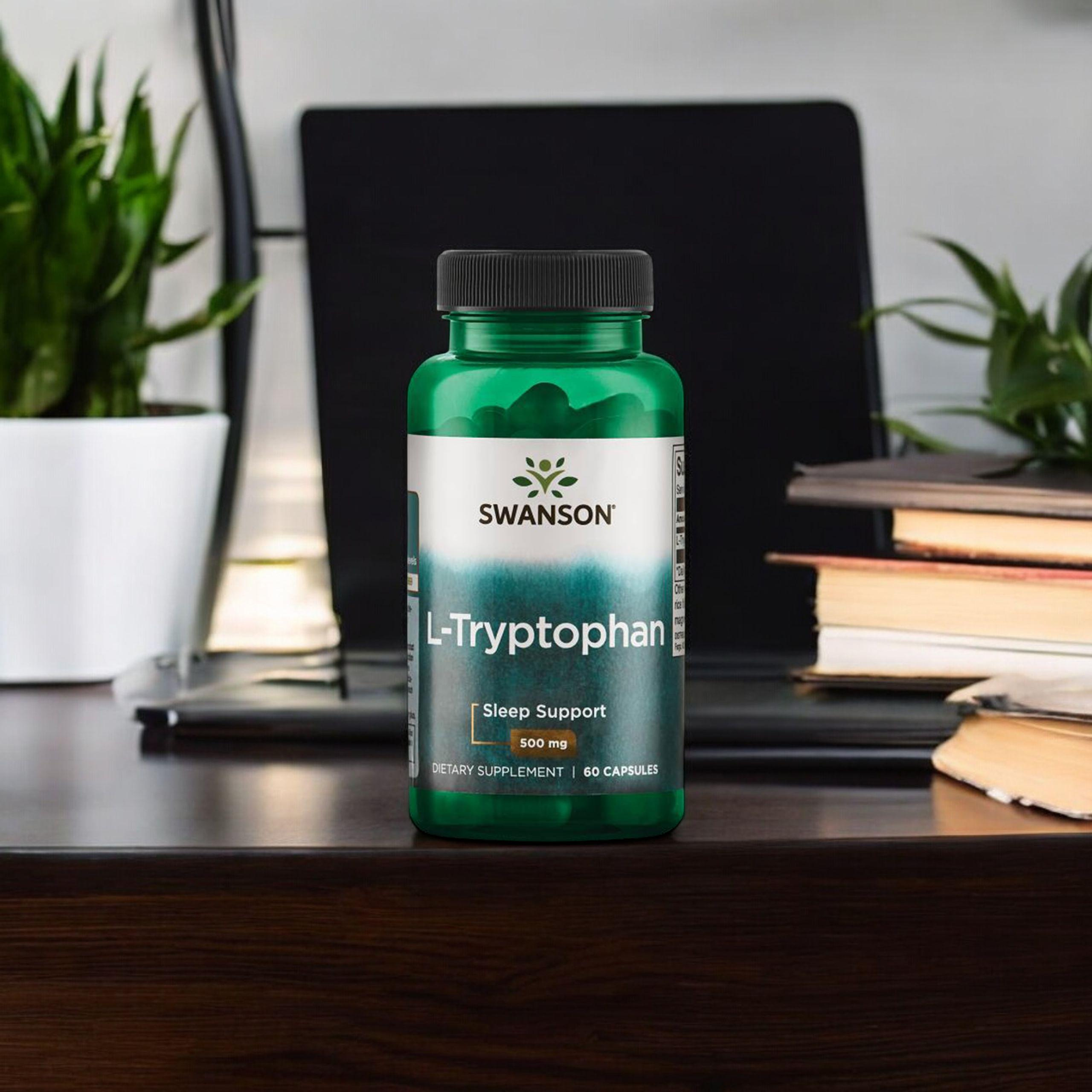 SWANSON L-Tryptophan 500mg - 3x 60caps