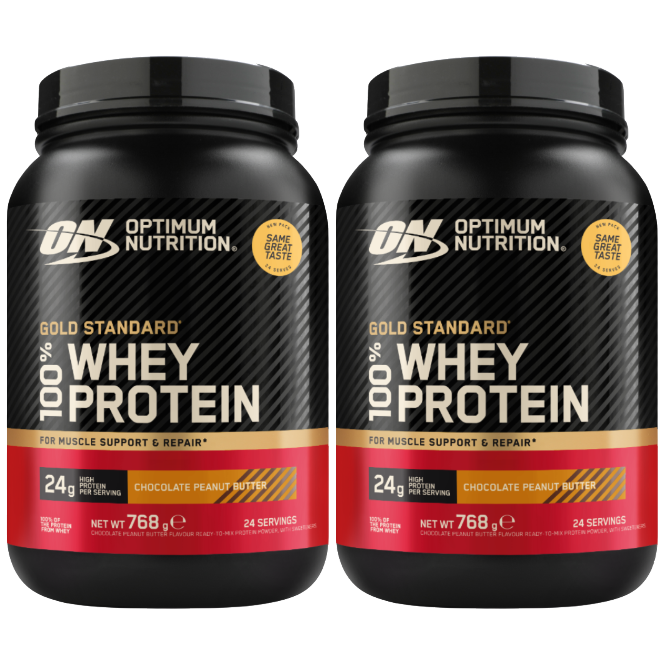OPTIMUM NUTRITION Whey Gold Standard - 2x 768g
