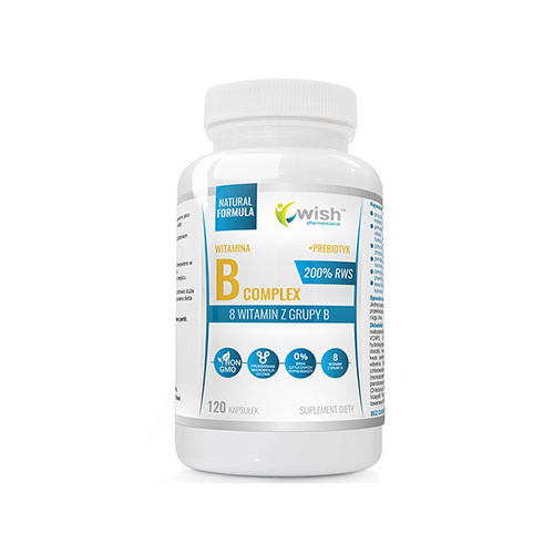 WISH Pharmaceutical Vitamin B Complex 200% - 120caps