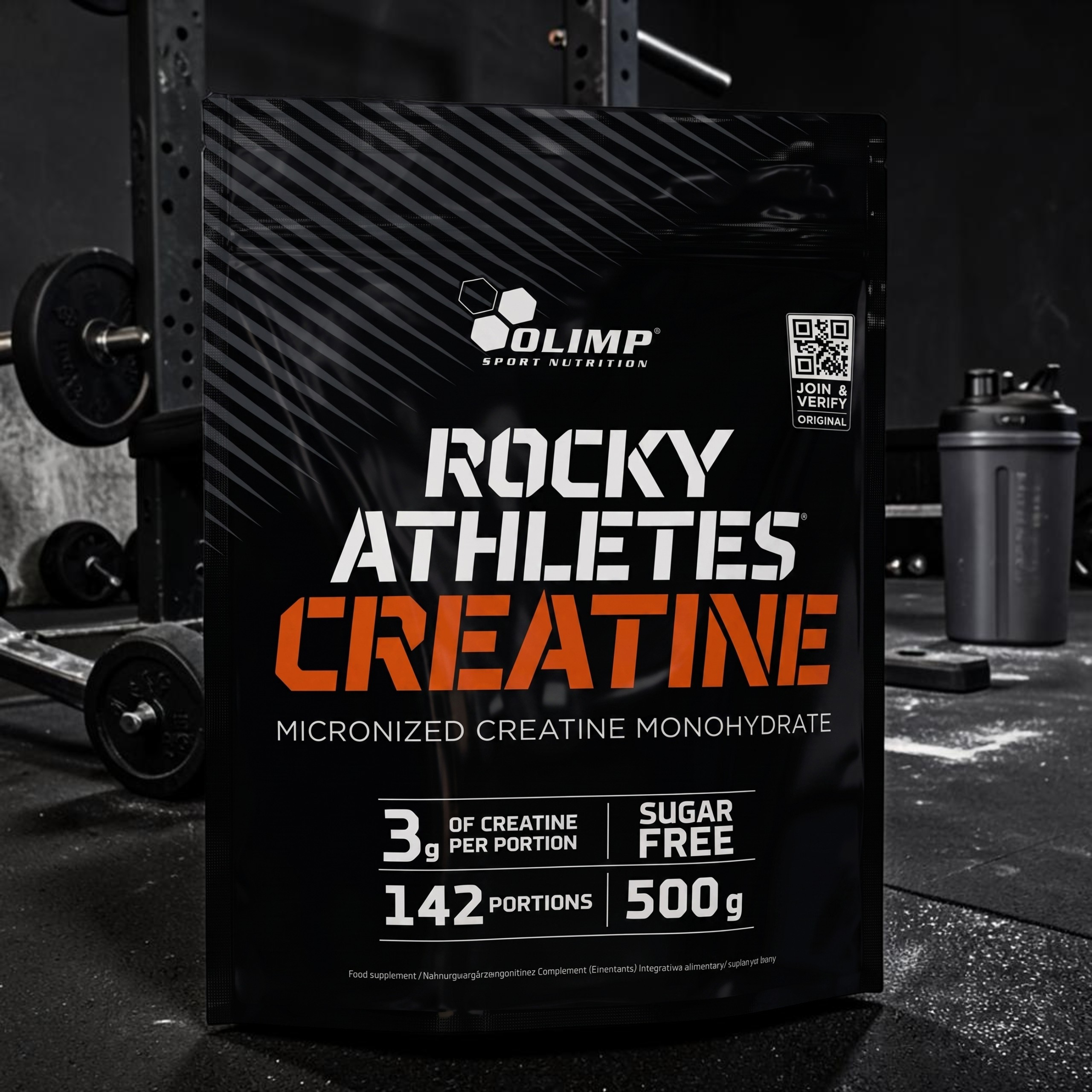 OLIMP Rocky Athletes Creatine - 500g - Unflavored