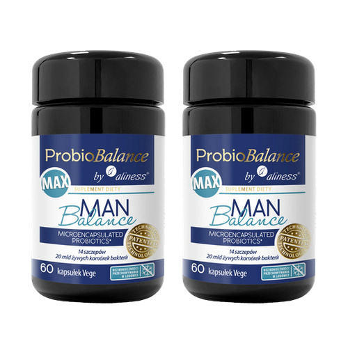 ALINESS - ProbioBalance Max Man Balance 20 mld. - 2x 60vcaps.