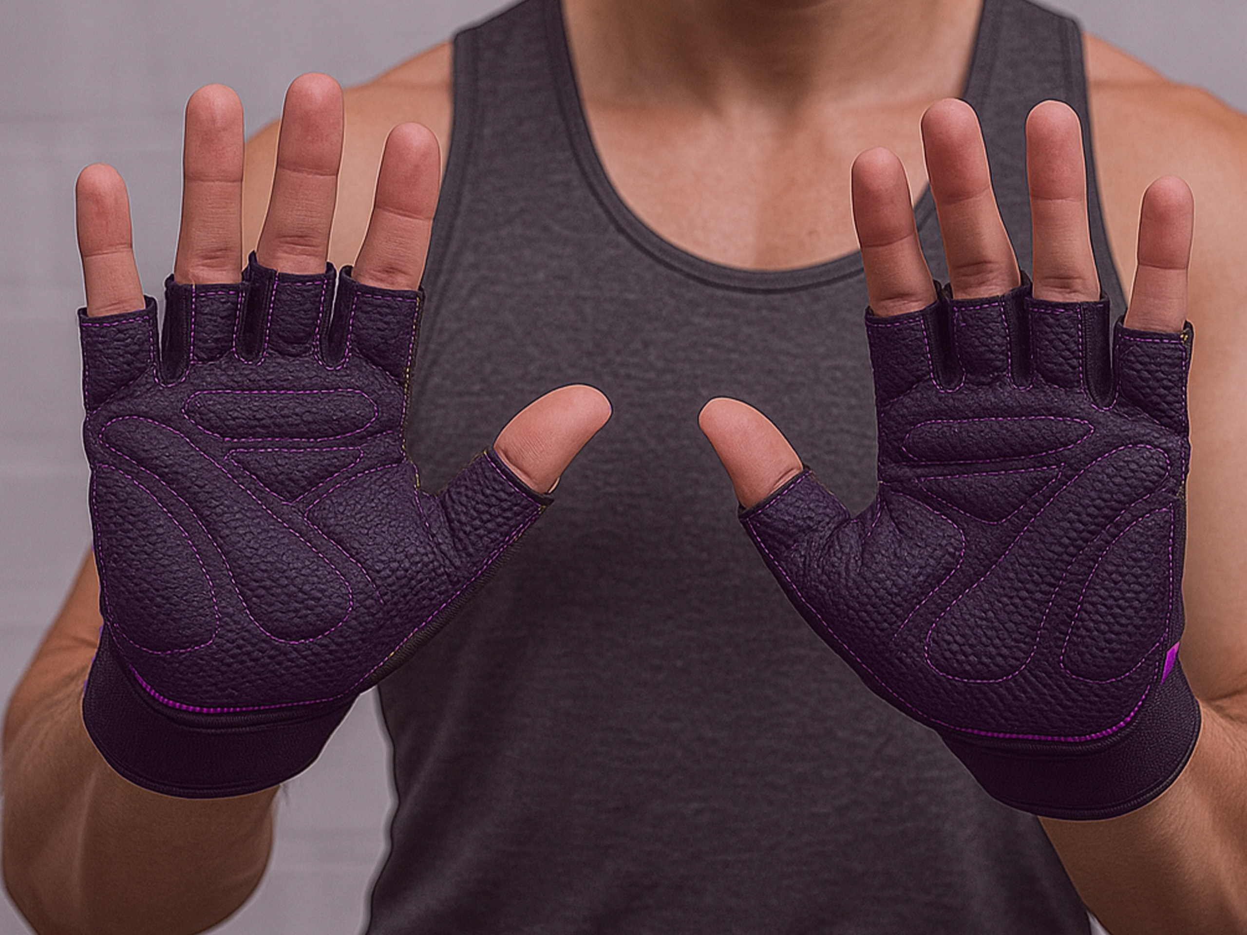 MEX W‑FIT Rękawice Damskie – Purple