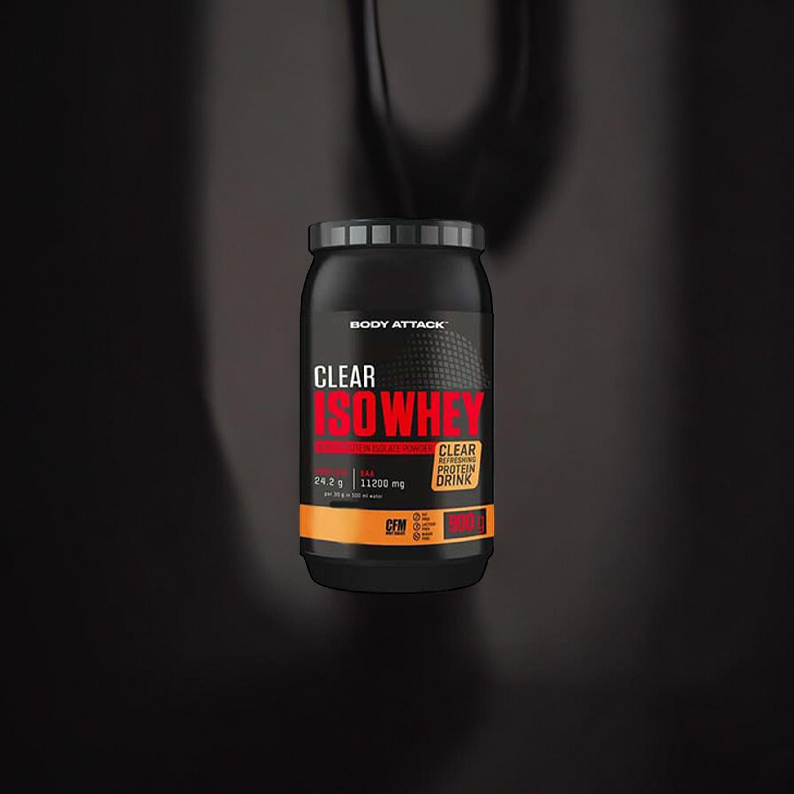 BODY ATTACK Clear Iso Whey - 2x 900g