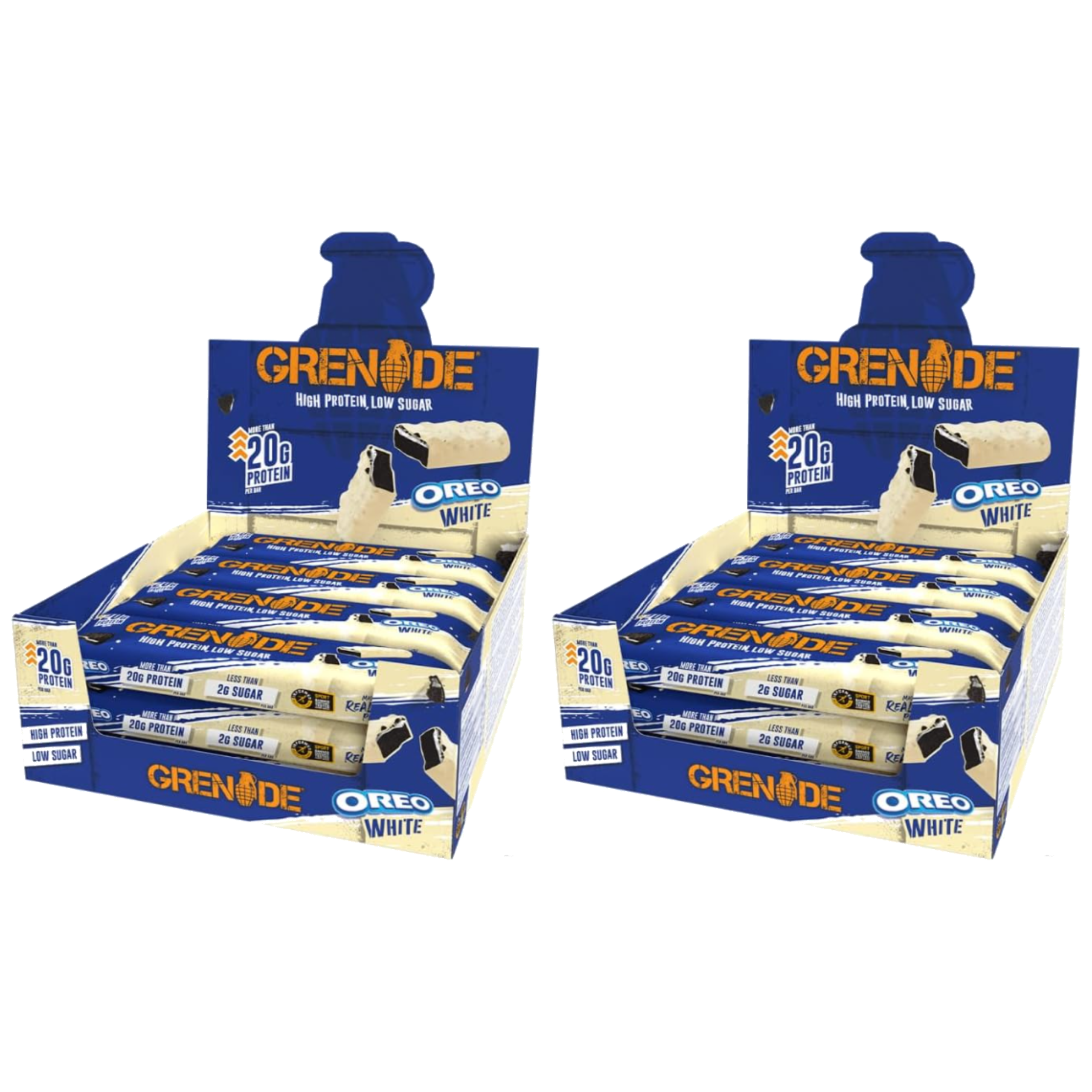 GRENADE - Protein Bar - 12x 2x 60g