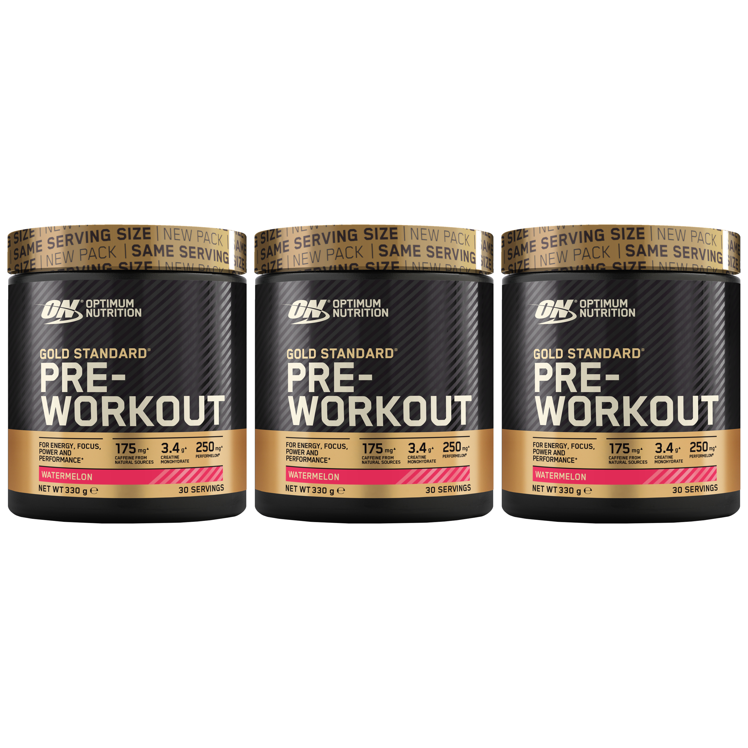 OPTIMUM NUTRITION Gold Standard Pre Workout - 3x 330g