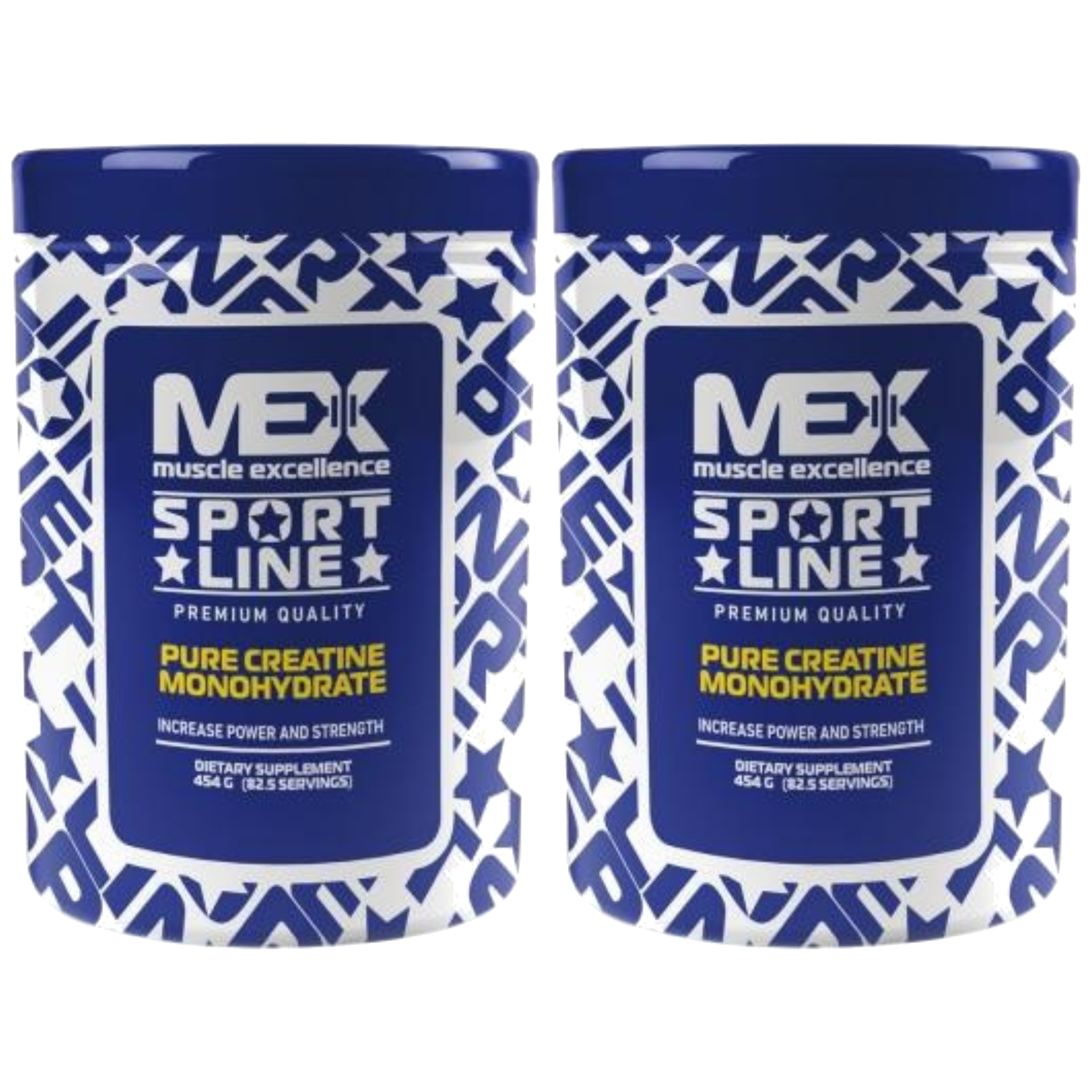 MEX NUTRITION - Pure Creatine Monohydrate - 2x 454g