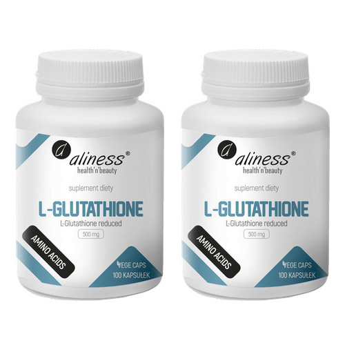 ALINESS L-Glutathione 500mg - 2x 100cap - Glutation