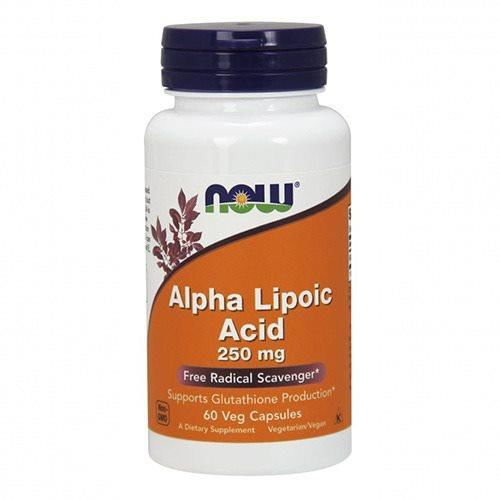 NOW Alpha Lipoic Acid 250mg - 3x 60vegcaps
