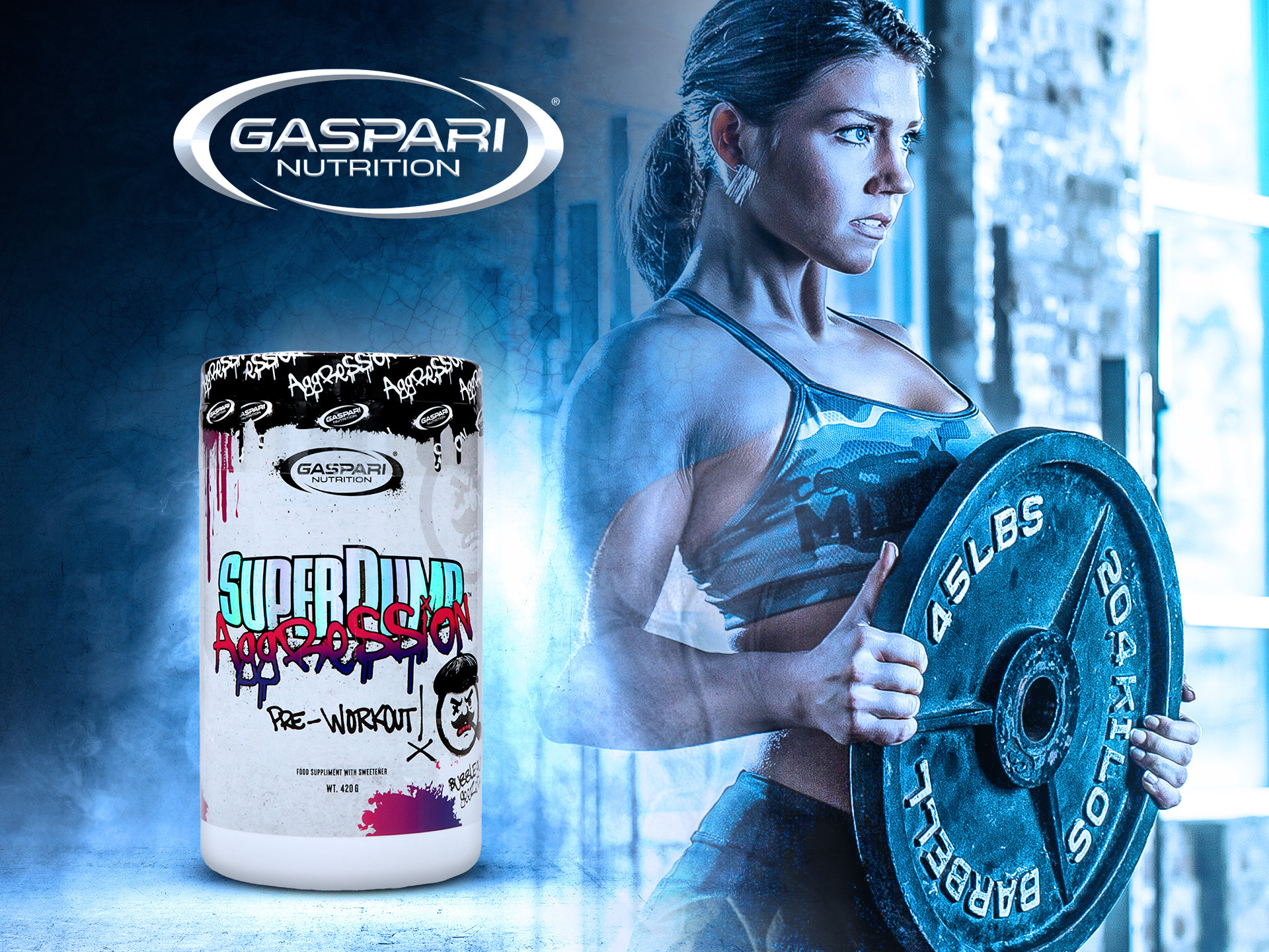 GASPARI NUTRITION Super Pump Aggression - 420g 