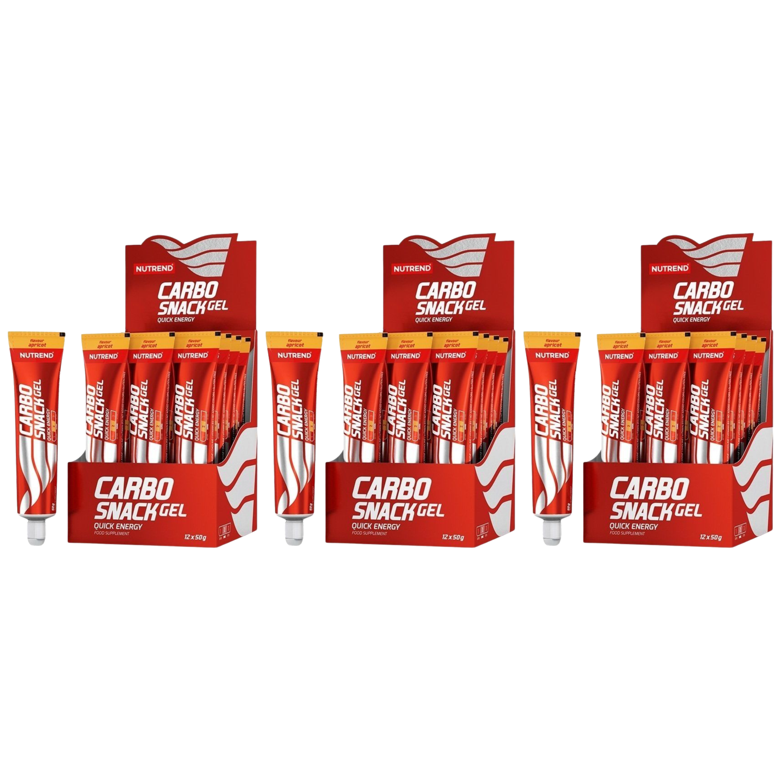 NUTREND - Carbosnack - 12x 3x 50g 