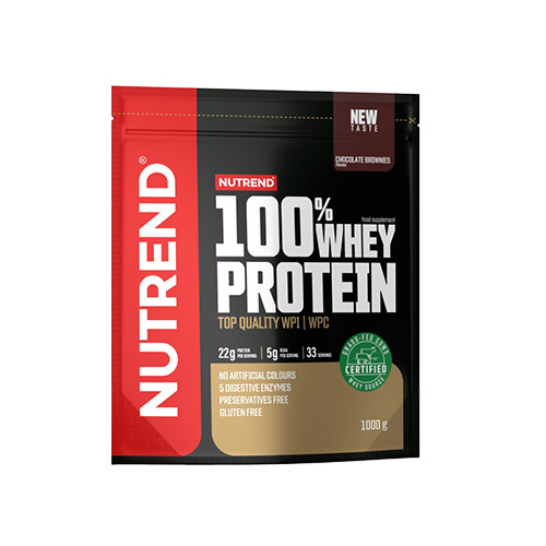 NUTREND 100% Whey Protein - 3x 1000g