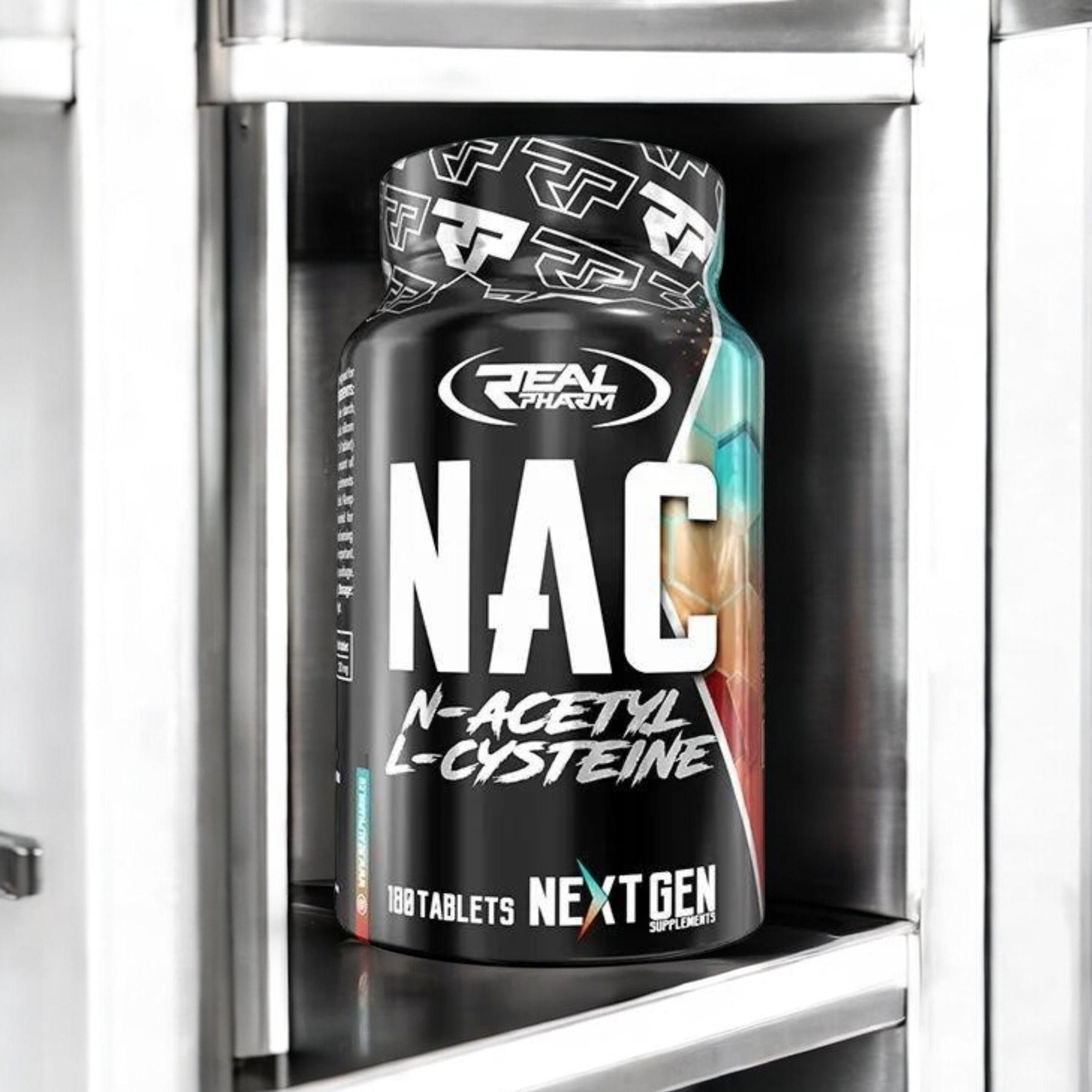 REAL PHARM - NAC 250mg - 3x 180tabs.