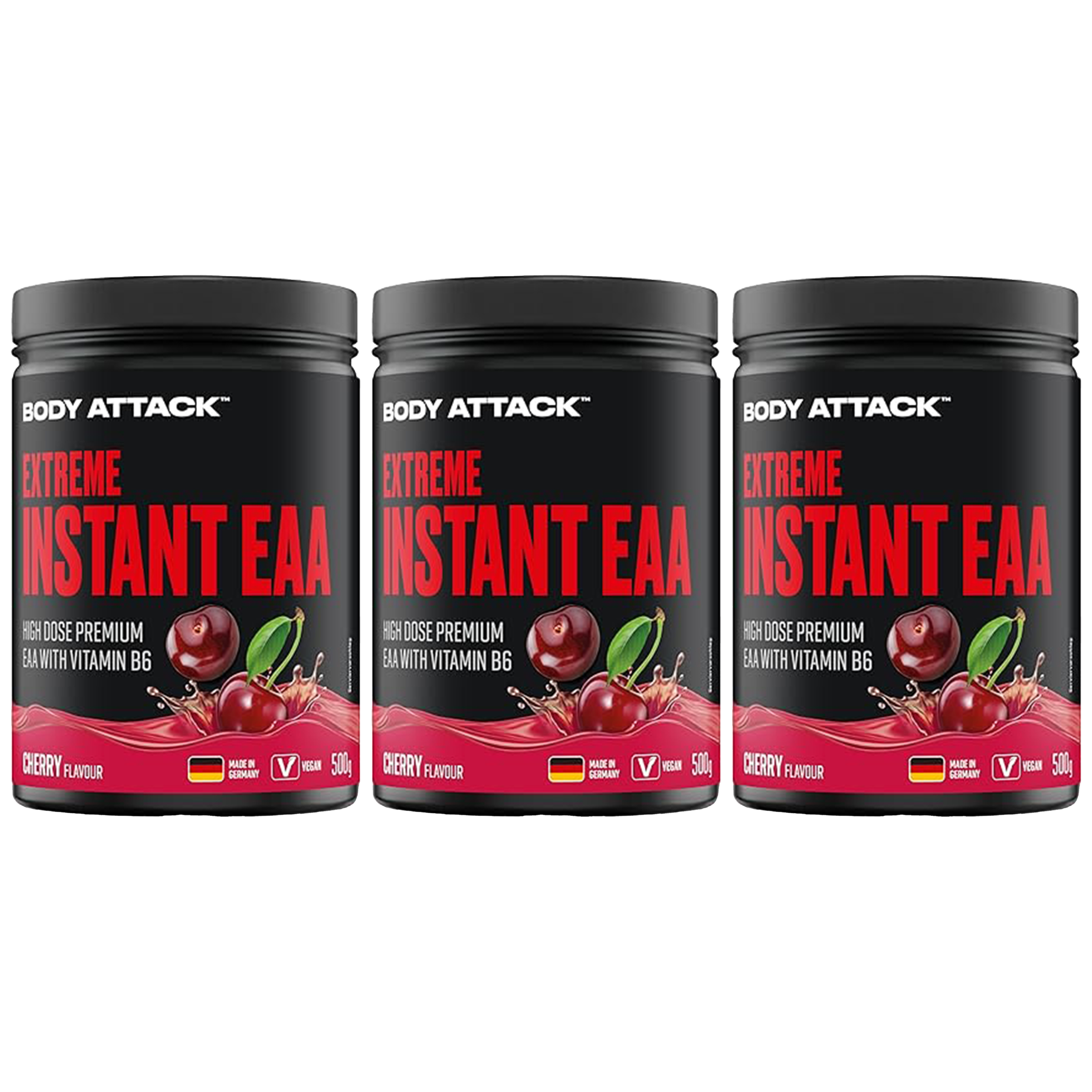 BODY ATTACK Extreme Instant EAA - 3x 500g