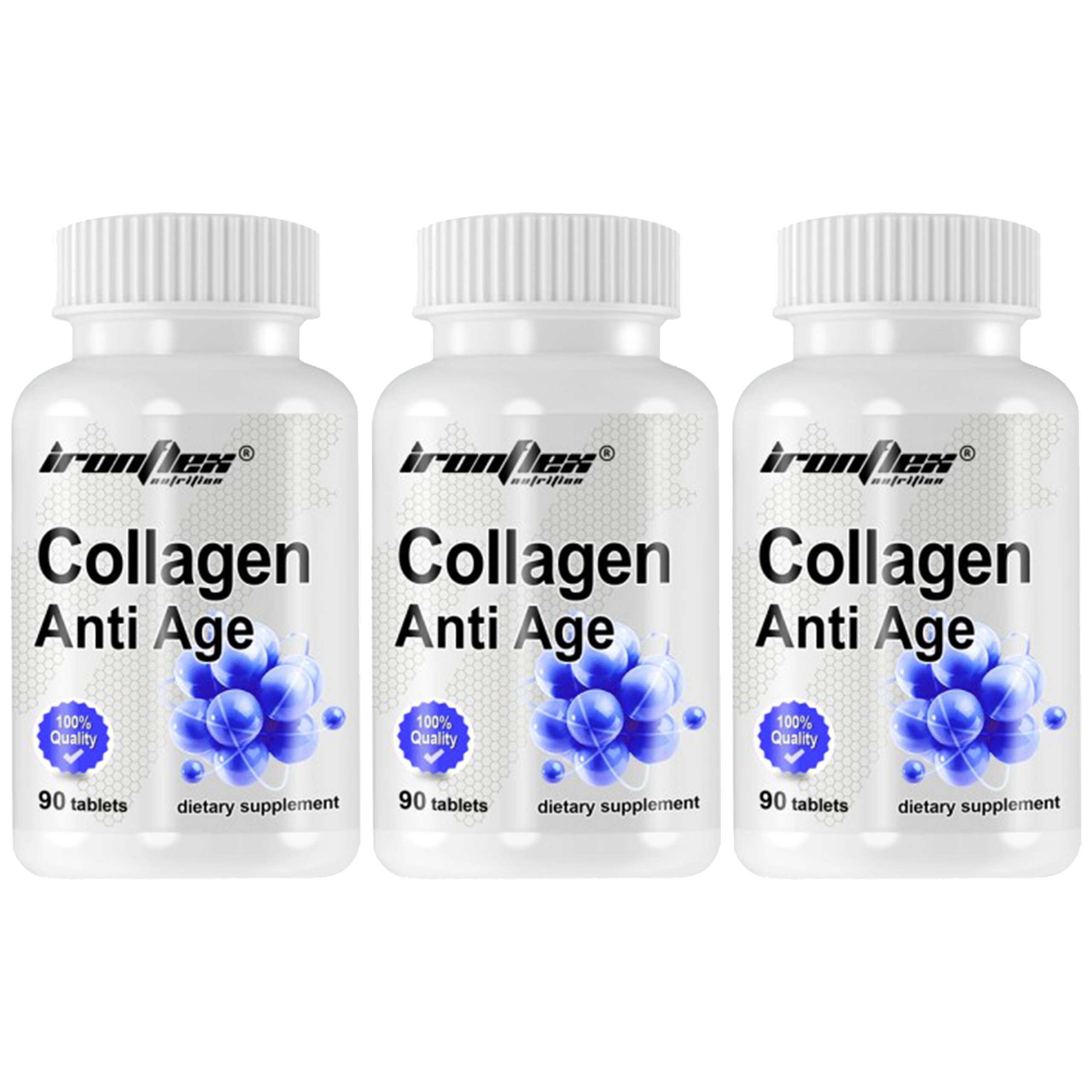 IRONFLEX Collagen Anti Age - 3x 90tabs