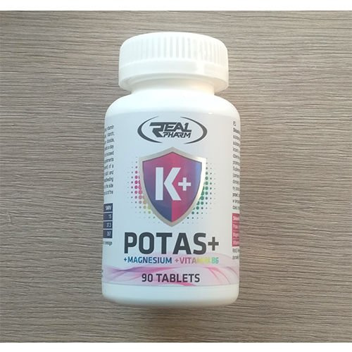 REAL PHARM Potas + Magnez + B6 - 90tabs