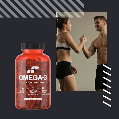 3x MP NUTRITION Omega-3 - 90softgels