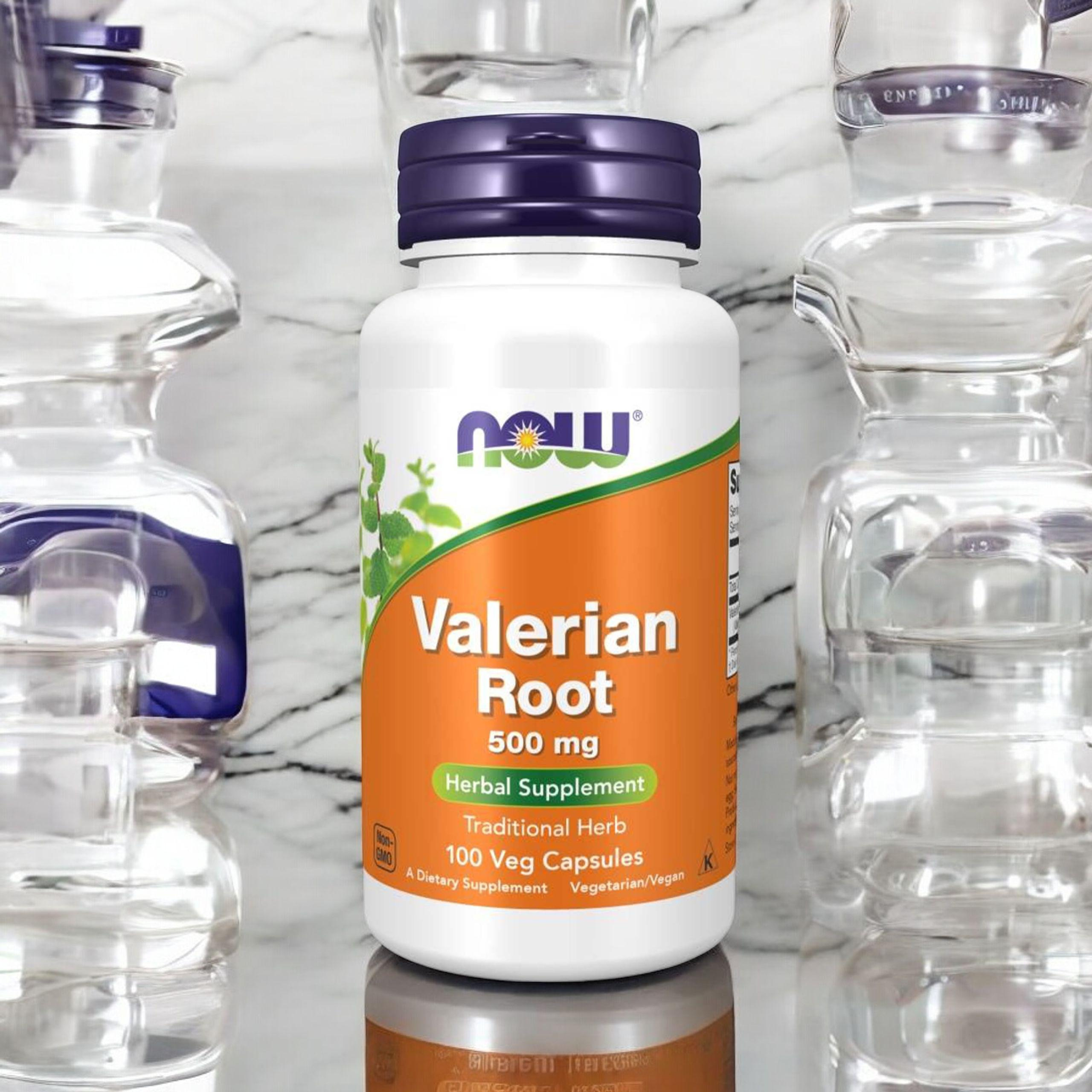 NOW Valerian Root 500mg - 2x 100vcaps