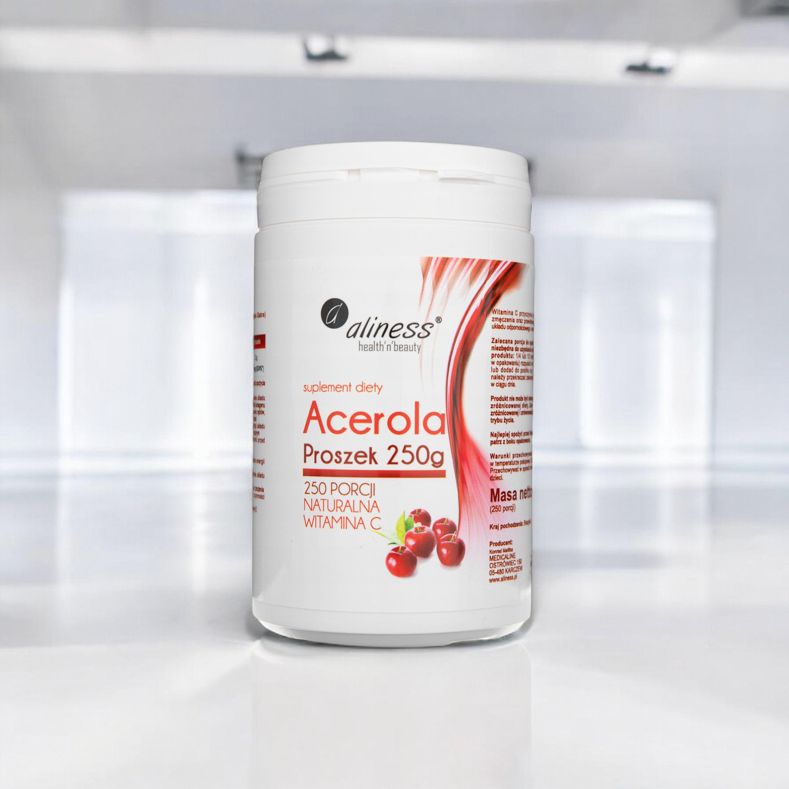 ALINESS Acerola proszek - 250g x2