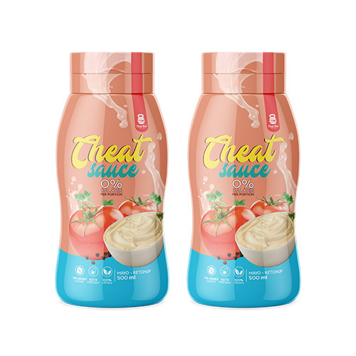 Cheat Meal Nutrition Sauce 0% (Sos zero kalorii) - 2x 500ml - Majonezowo - ketchupowy