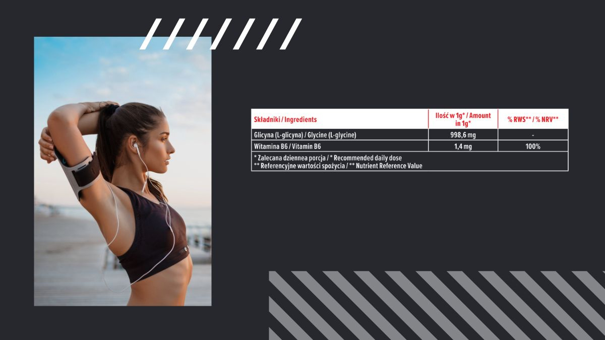3x MP NUTRITION Glycine – 250g
