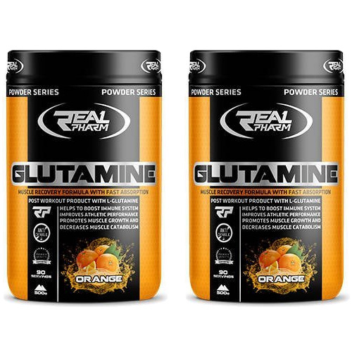 REAL PHARM Glutamine - 2x 500g