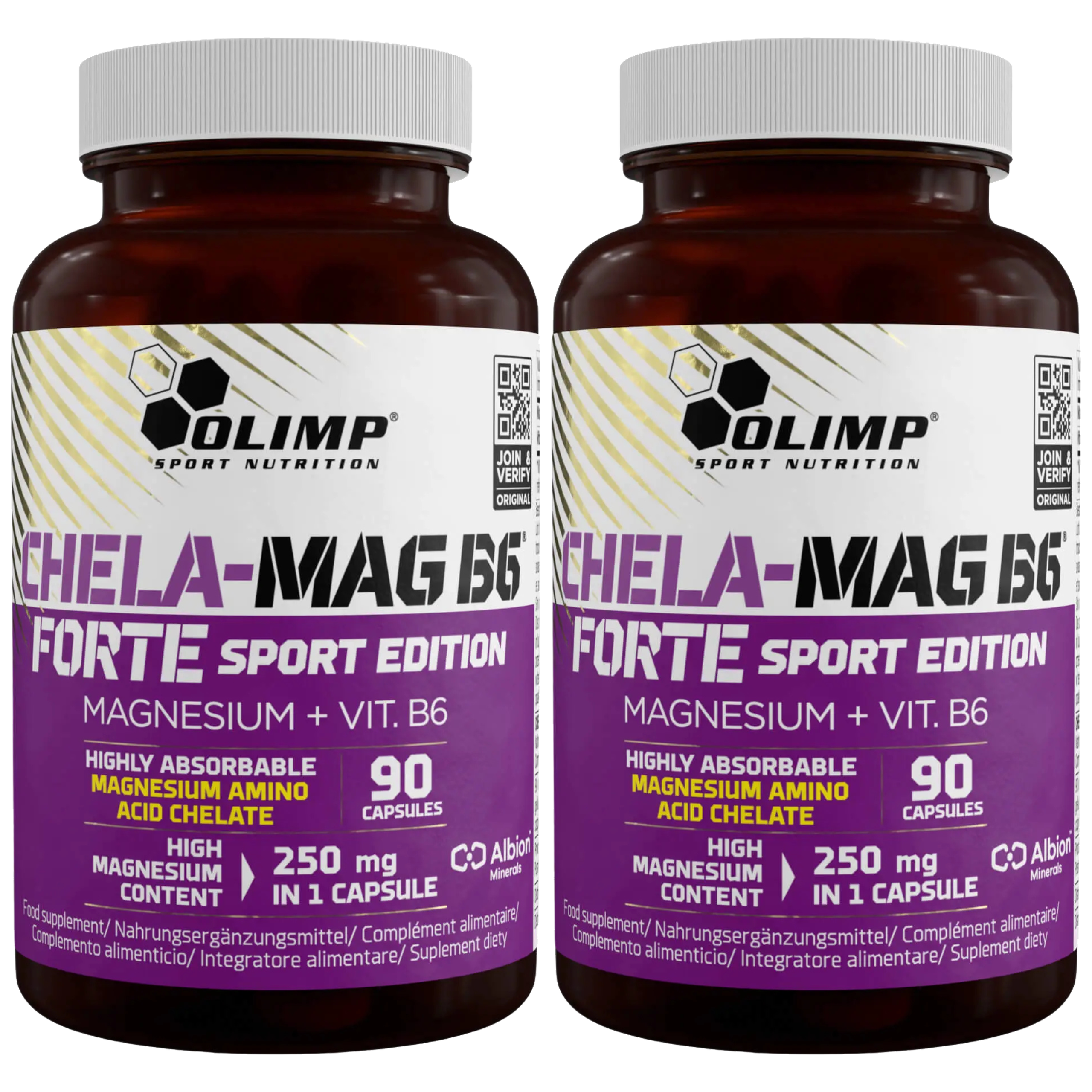 OLIMP - Chela-Mag B6 Forte Sport Edition - 2x 90caps.
