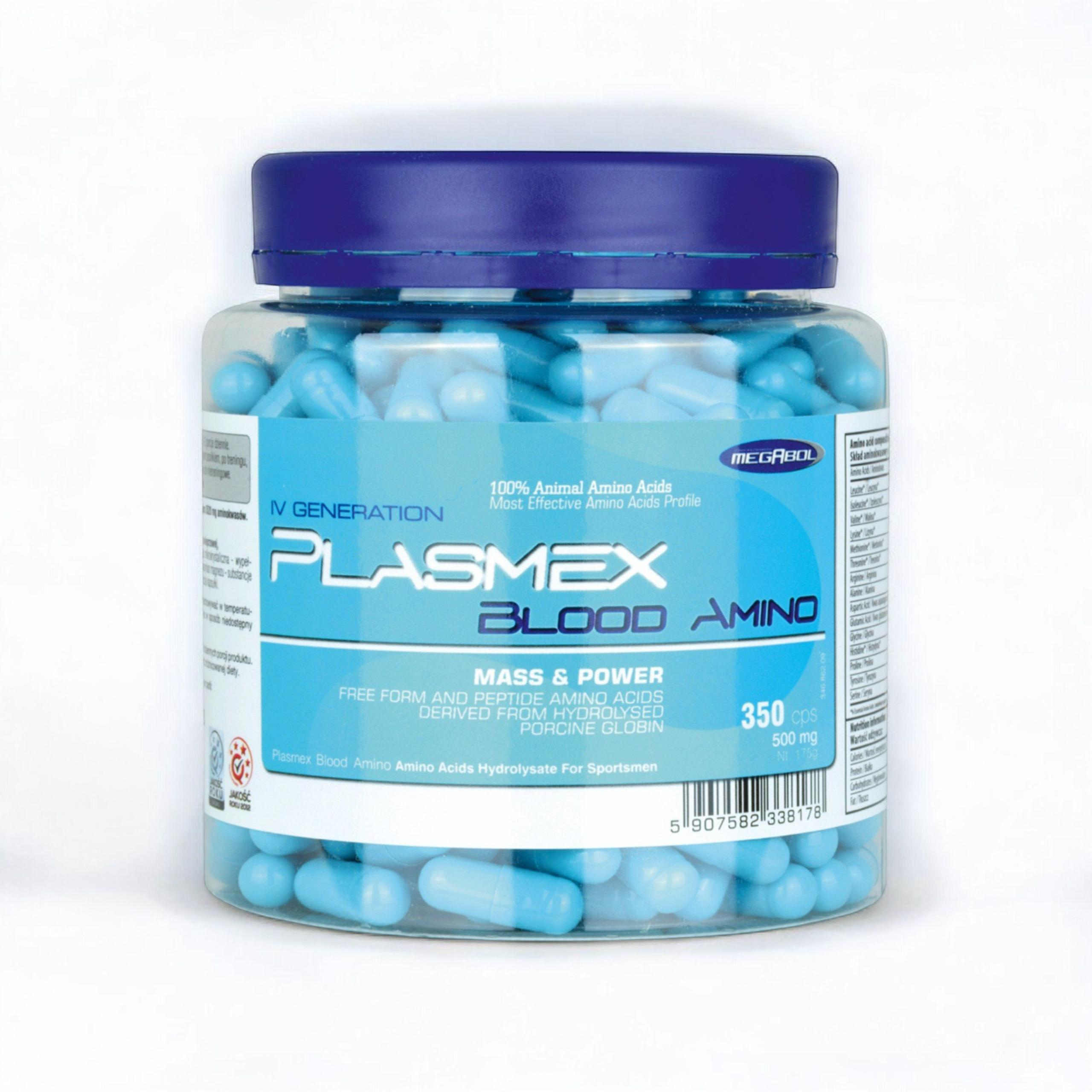 MEGABOL Plasmex Blood Amino - 2x 350caps