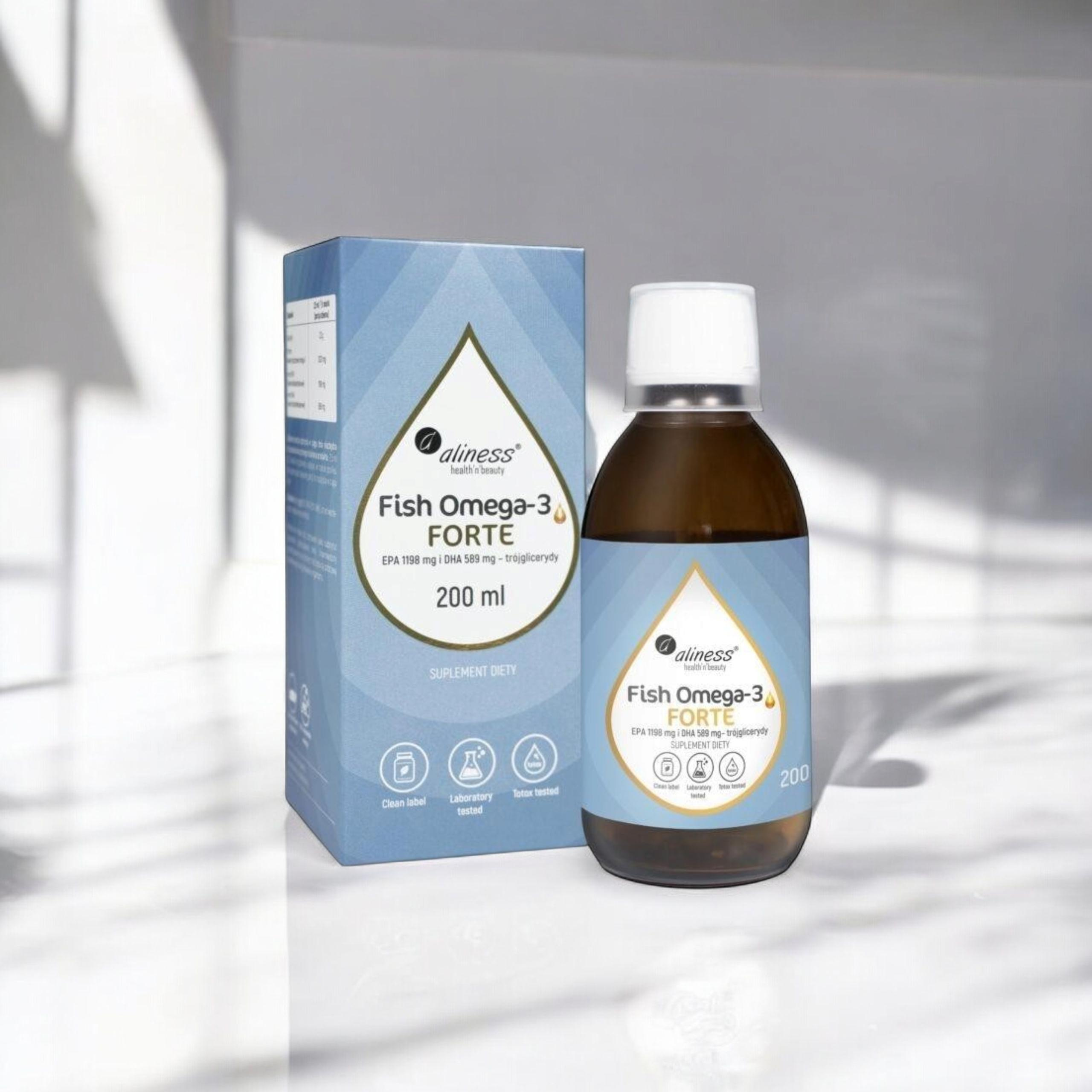 ALINESS - Fish Omega 3 Forte EPA 500mg DHA 250mg - 200ml