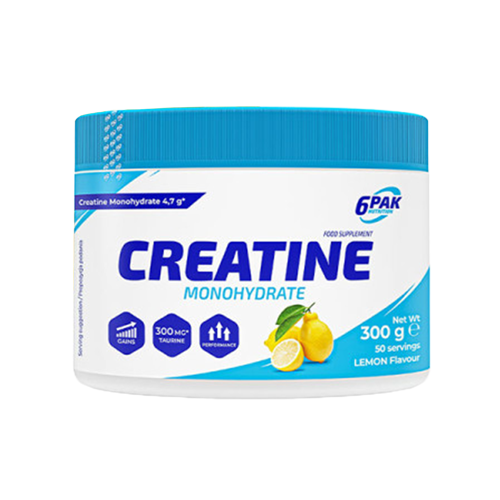 6PAK Creatine Monohydrate - 300g