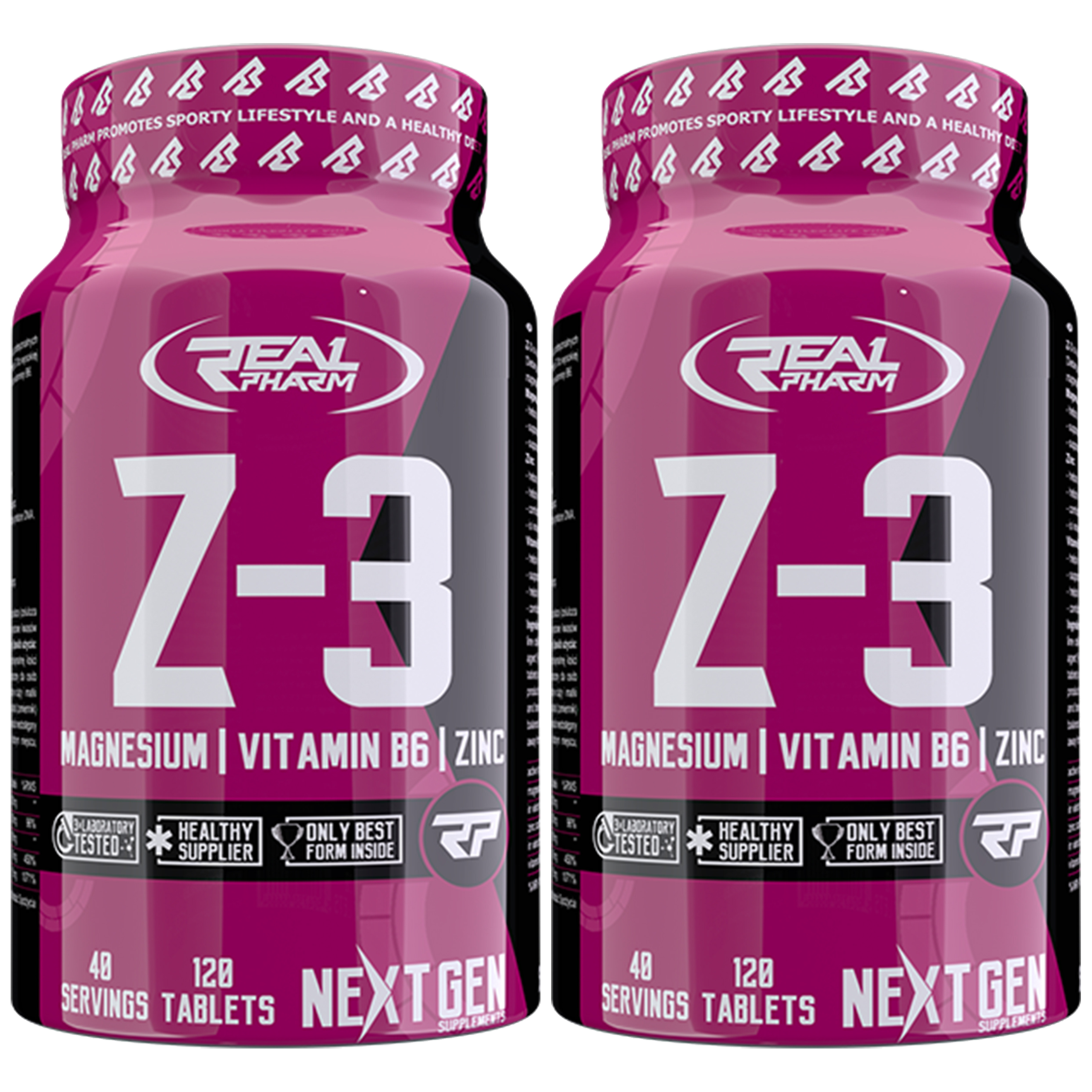 REAL PHARM Z3 - 2x 120tabs