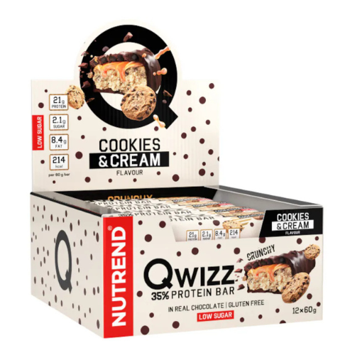 NUTREND - Qwizz Protein Bar - 12x 60g pol_pl_NUTREND-Qwizz-Protein-Bar-60g-Cookies-Cream-x12-43094_2
