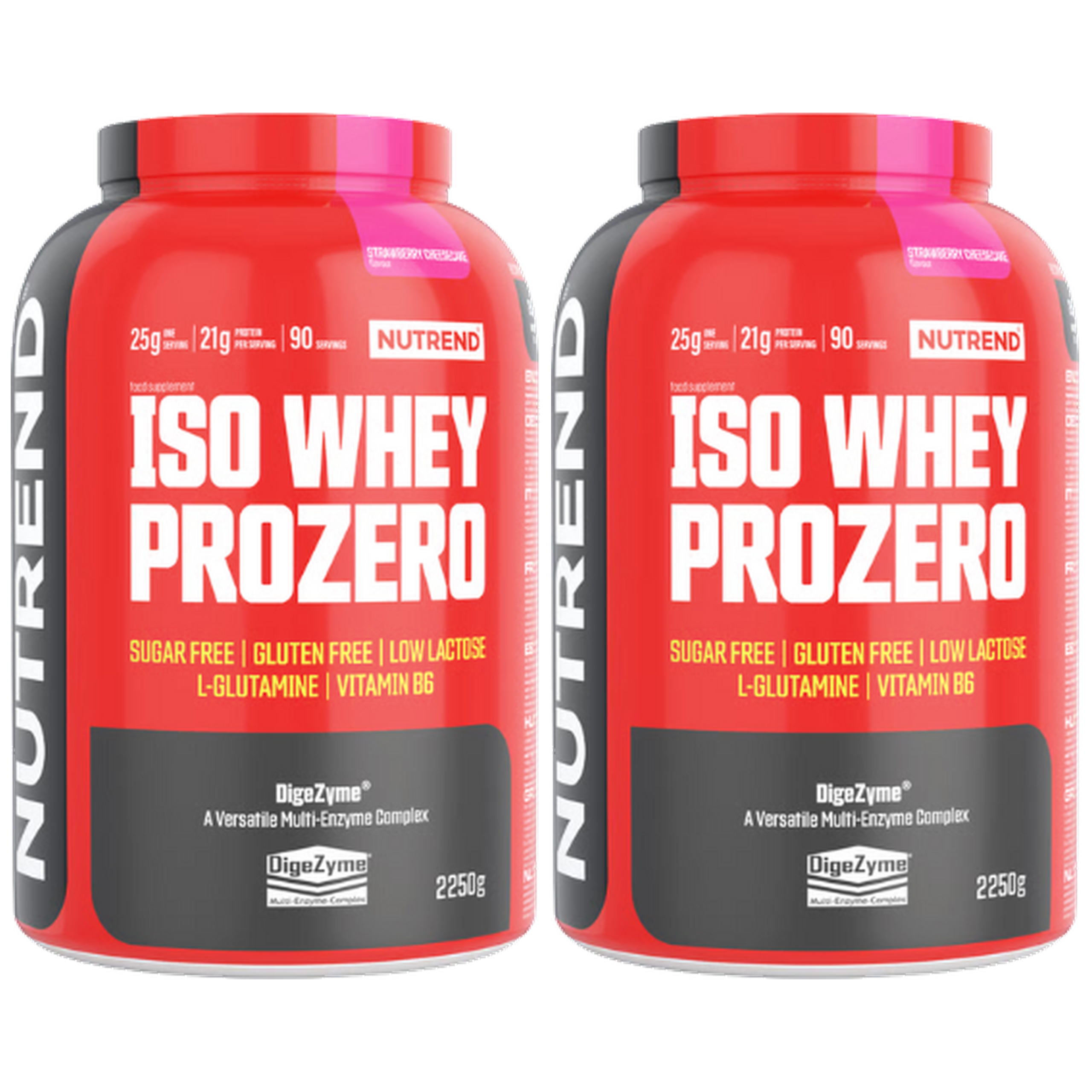 NUTREND Iso Whey Pro Zero - 2x 2250g