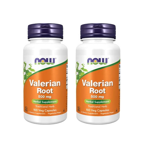 NOW Valerian Root 500mg - 2x 100vcaps