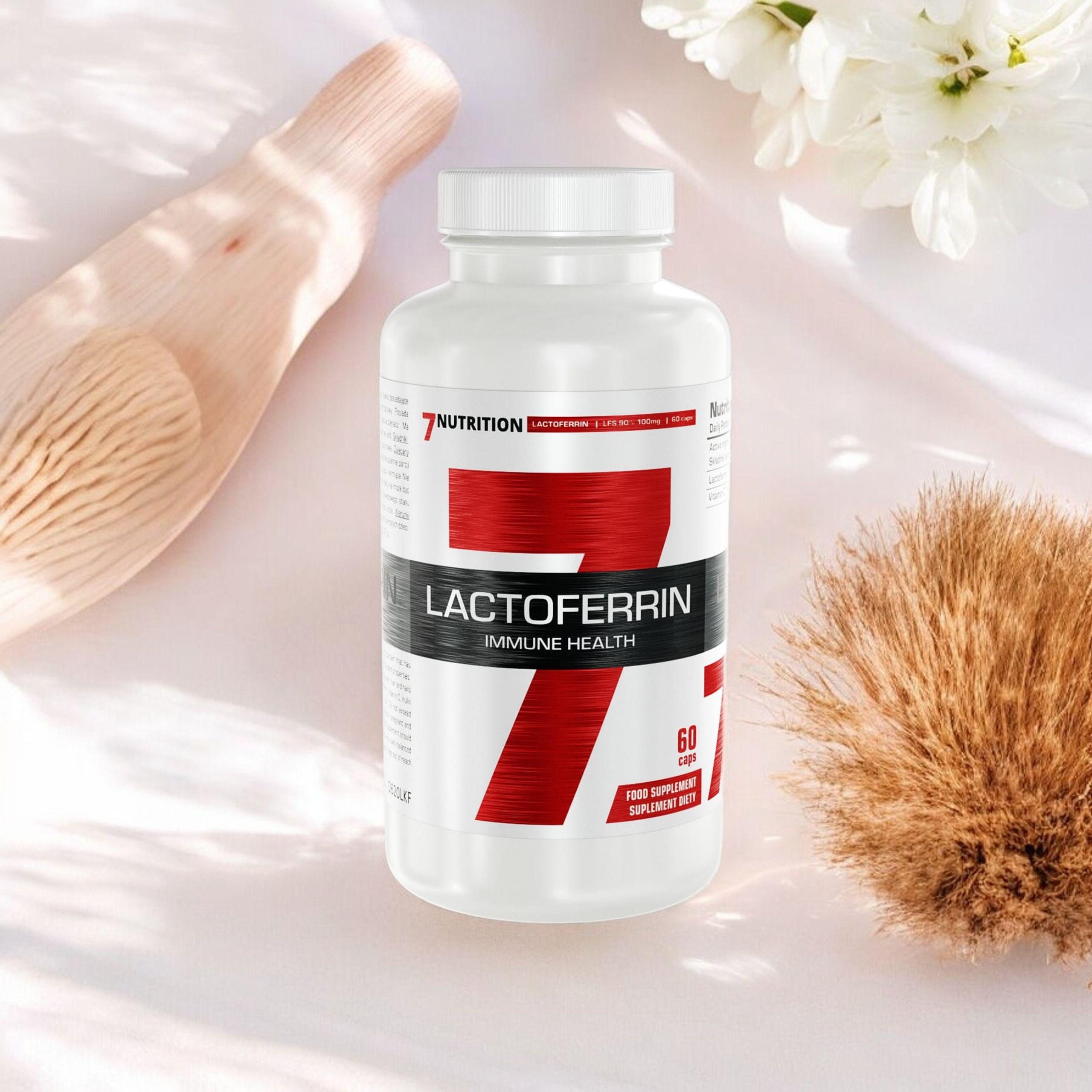 7 NUTRITION Lactoferrin 100mg - 2x 60caps