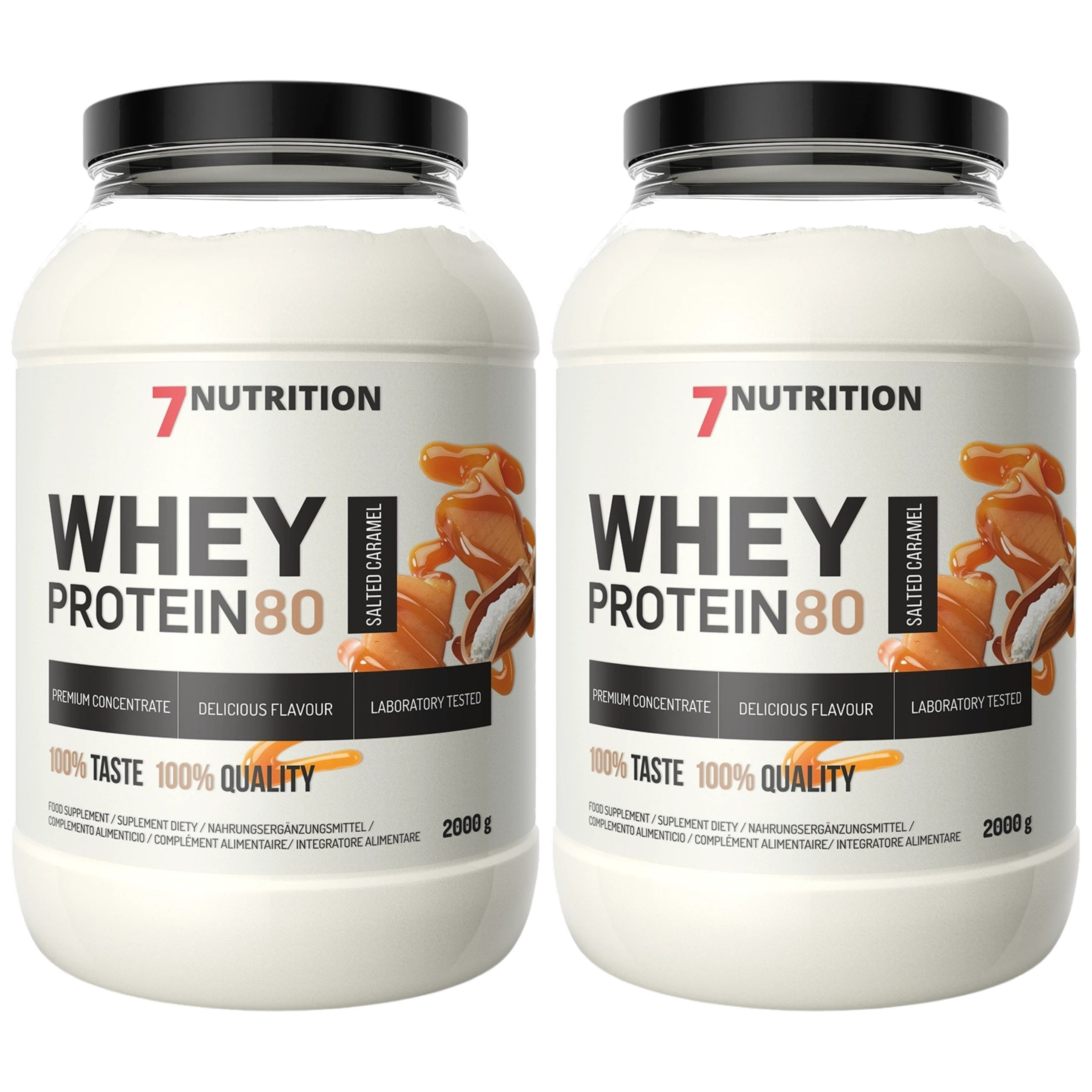 7 NUTRITION - Whey Protein 80 - 2x 2000g