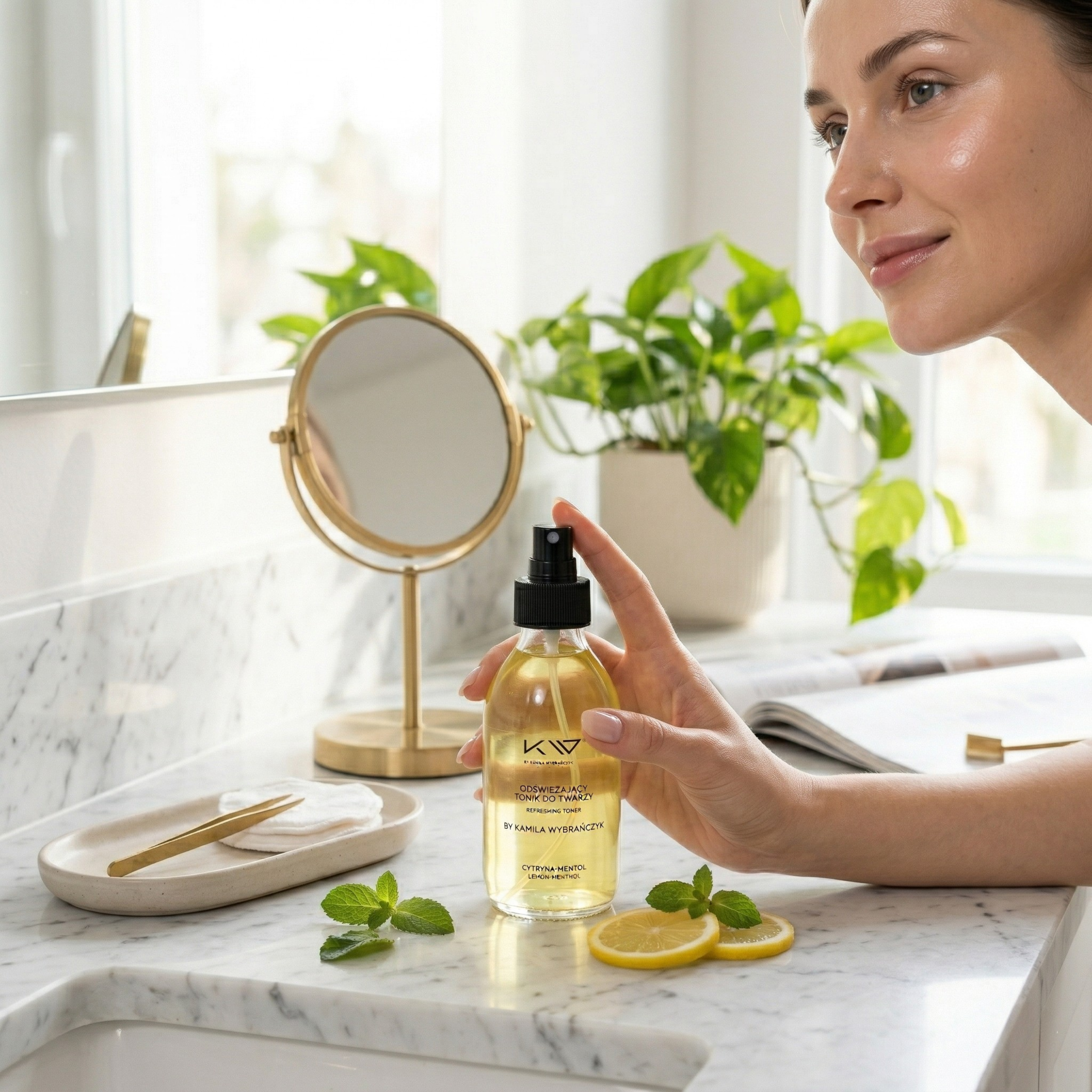 KAMILA WYBRAŃCZYK - Odświeżający Tonik do Twarzy - 200ml