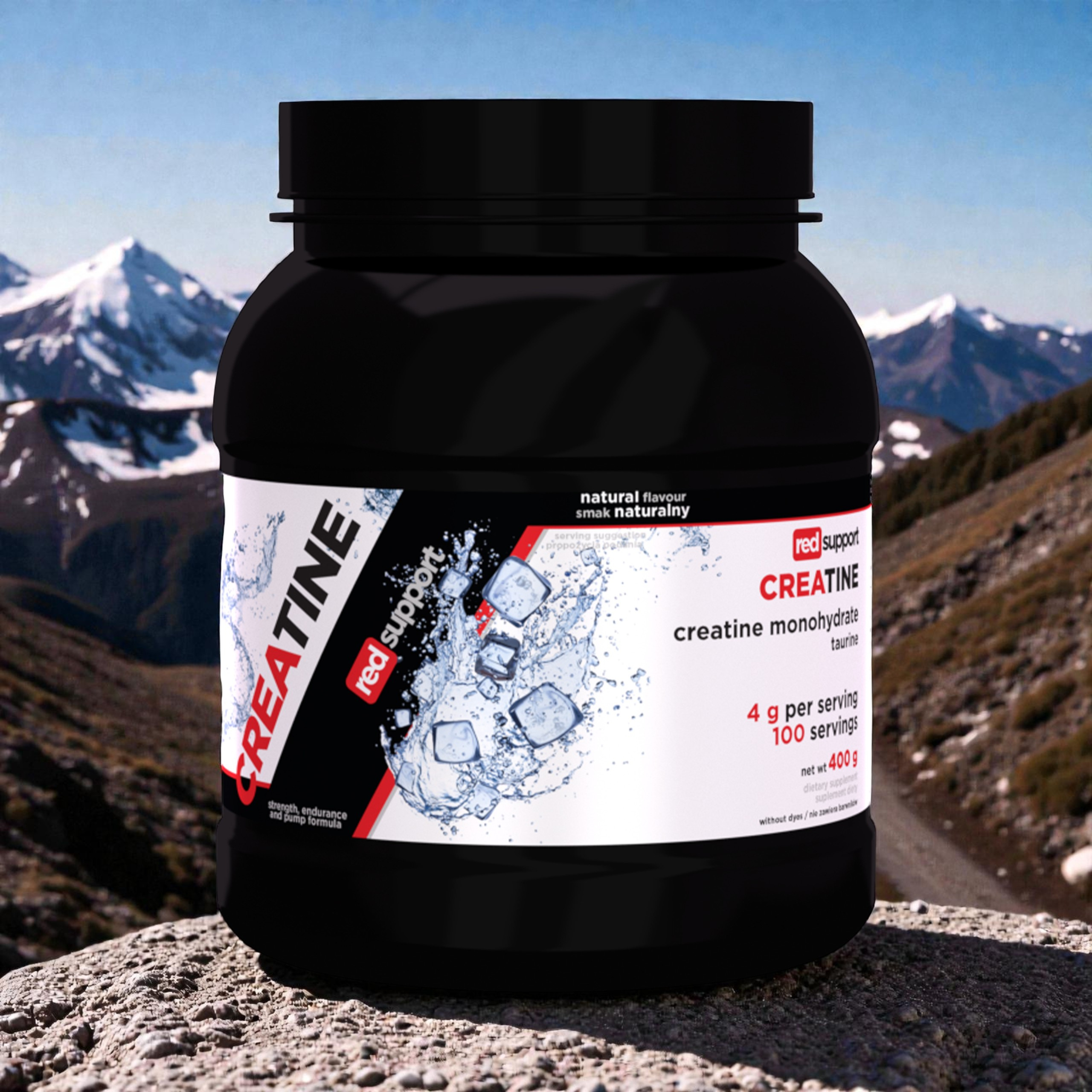 RED SUPPORT Creatine - 3x 400g