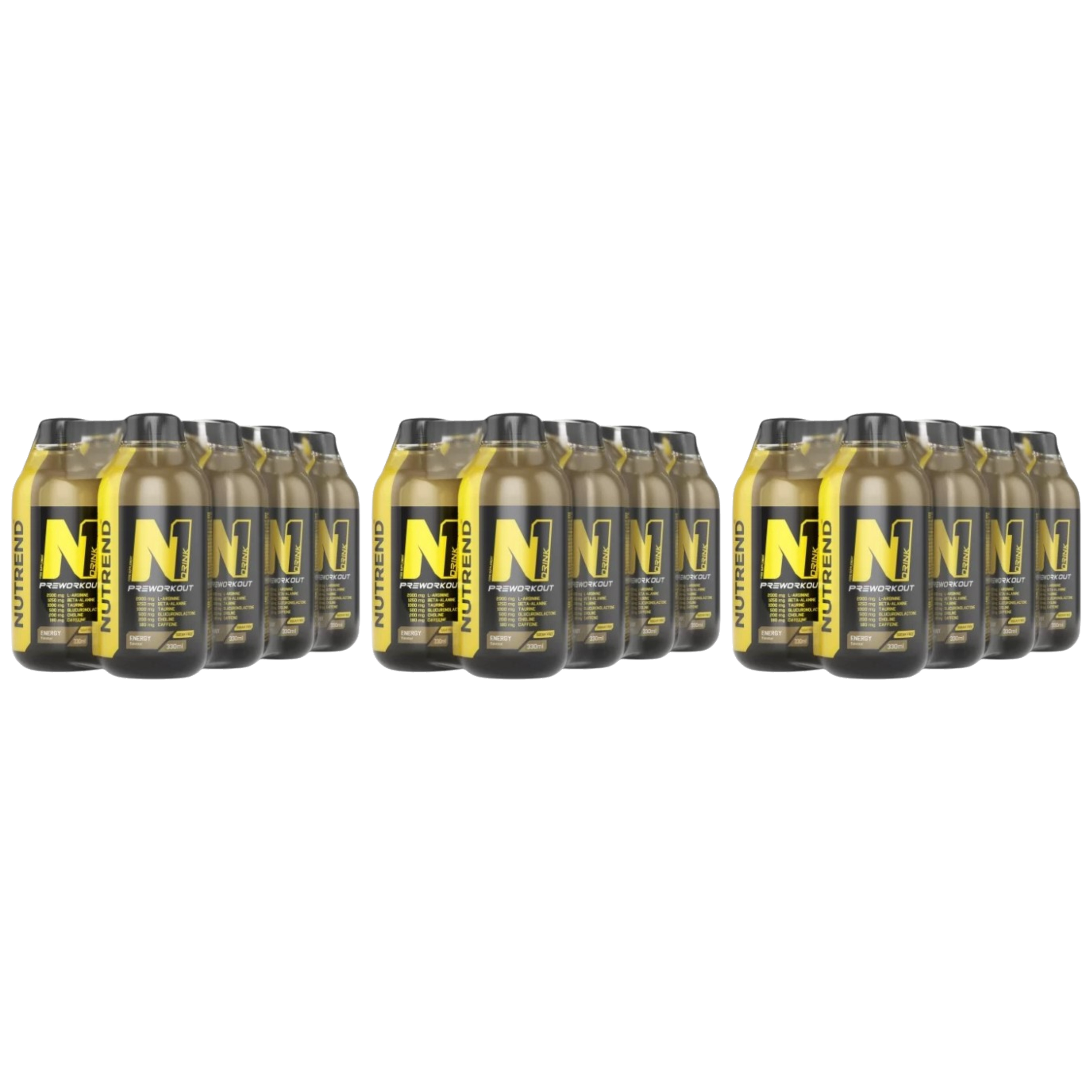 NUTREND - N1 Drink PreWorkout - 8x 3x 330ml