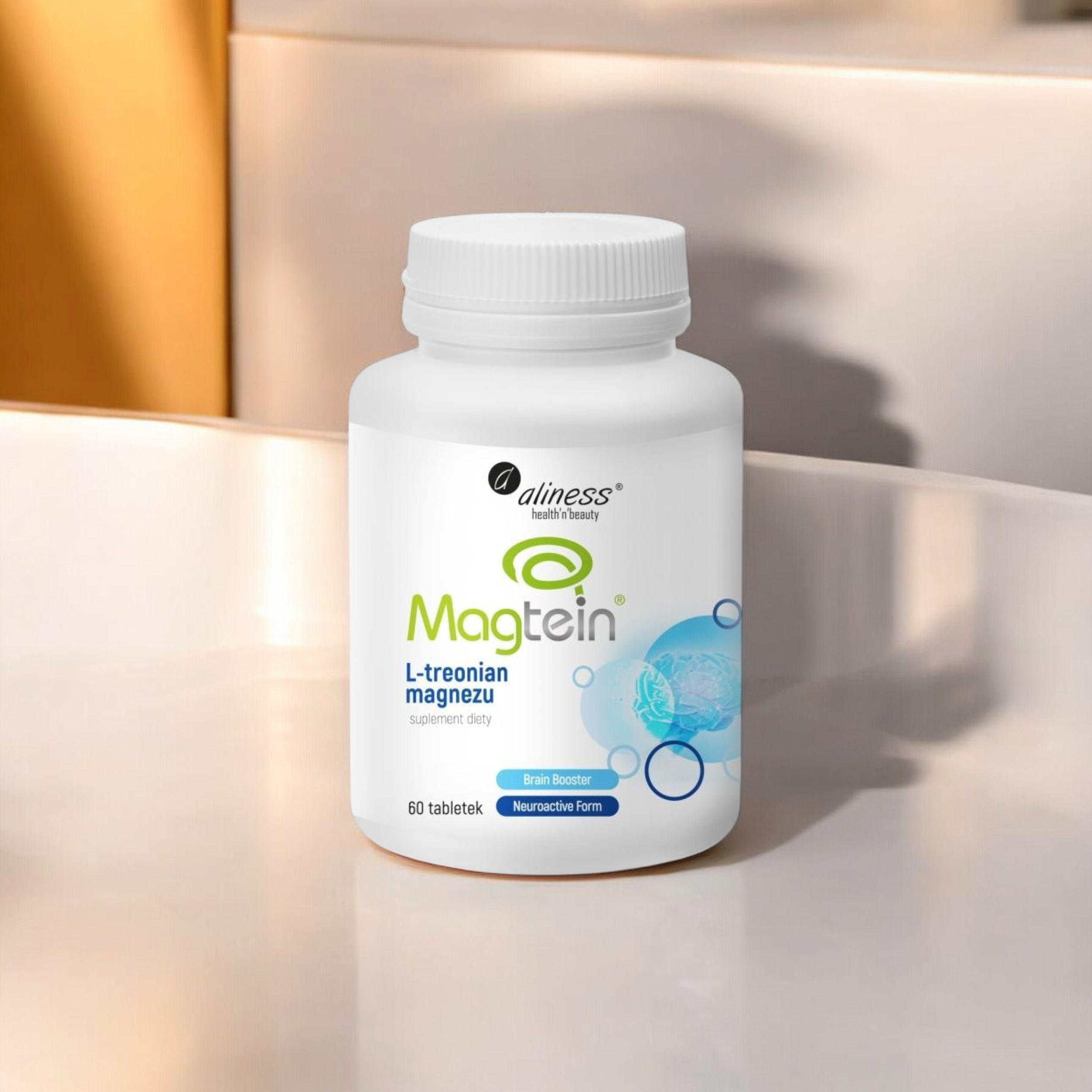 ALINESS - L-Treonian Magnezu Magtein 72mg - 3x 60tabs.