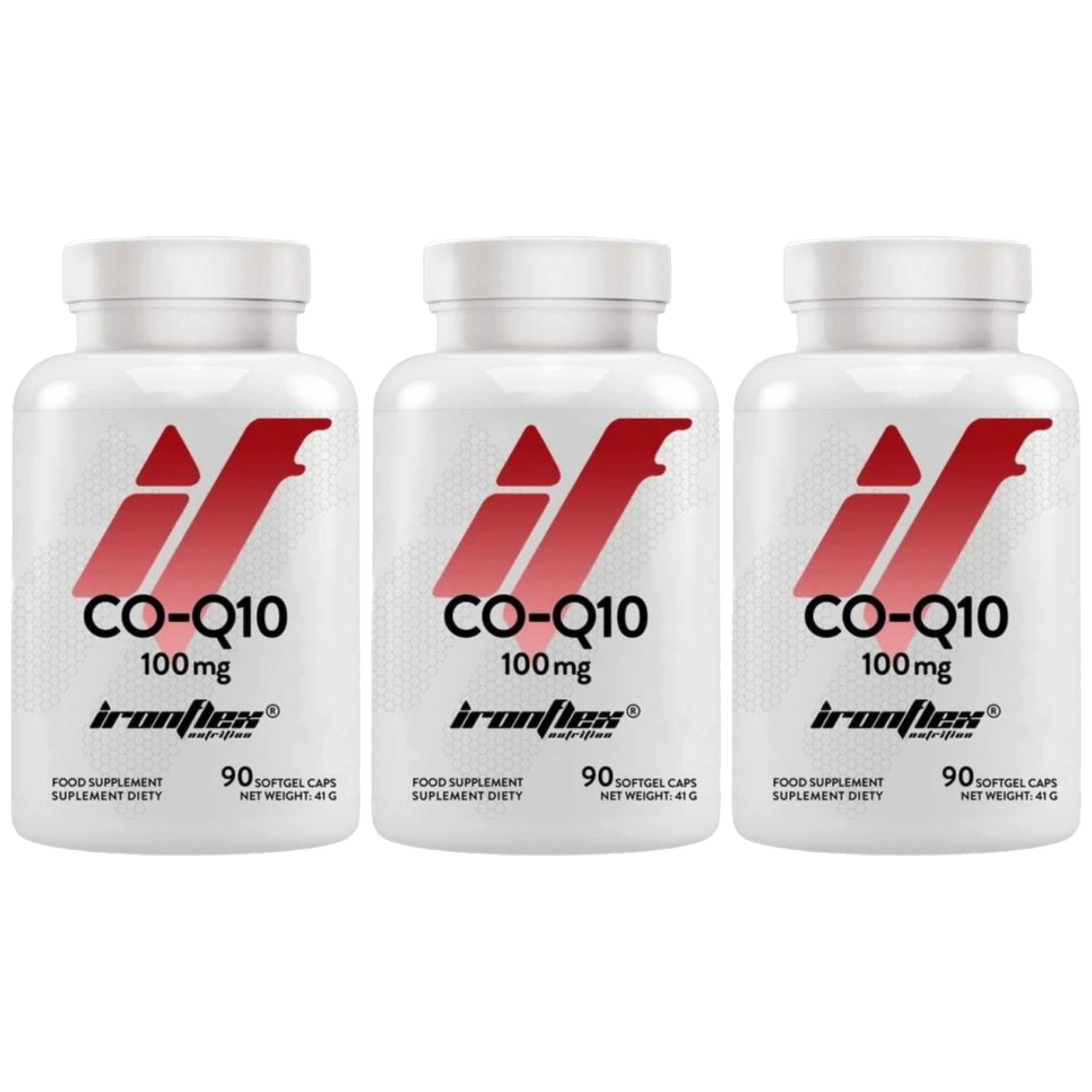 IRONFLEX - Coenzyme Q10 100mg - 3x 90softgels