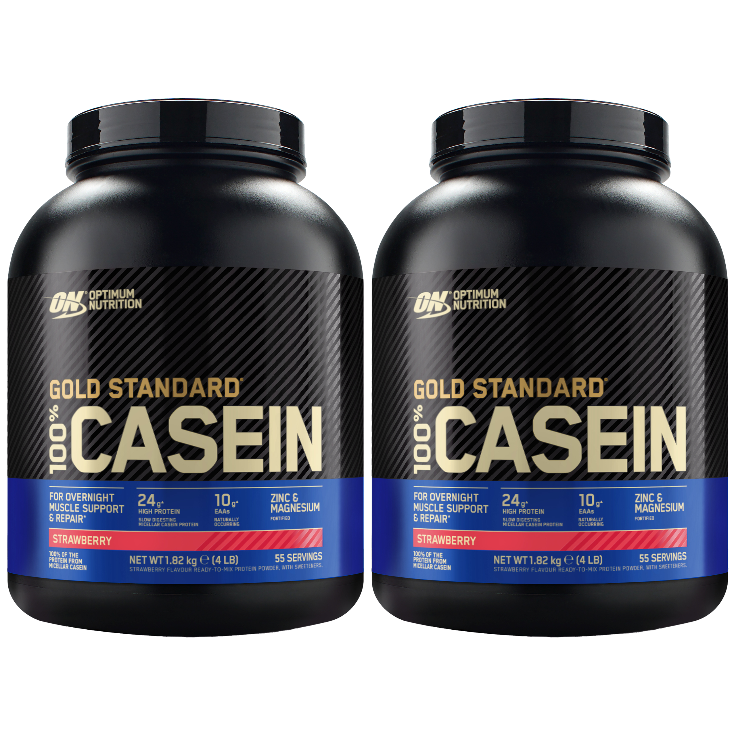 OPTIMUM NUTRITION 100% Casein Protein - 2x 1820g