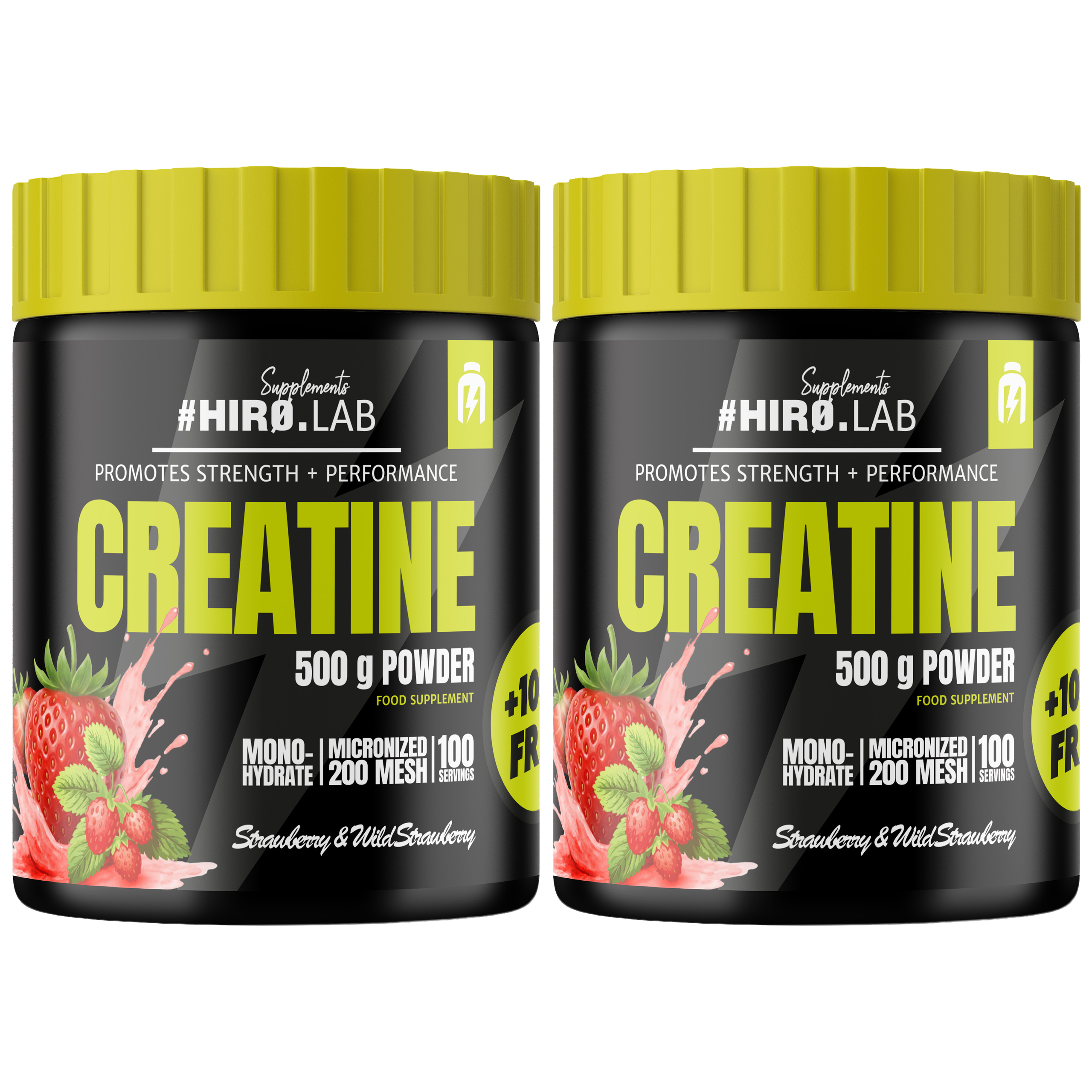 HIRO.LAB Creatine - 2x 500g + 100g FREE