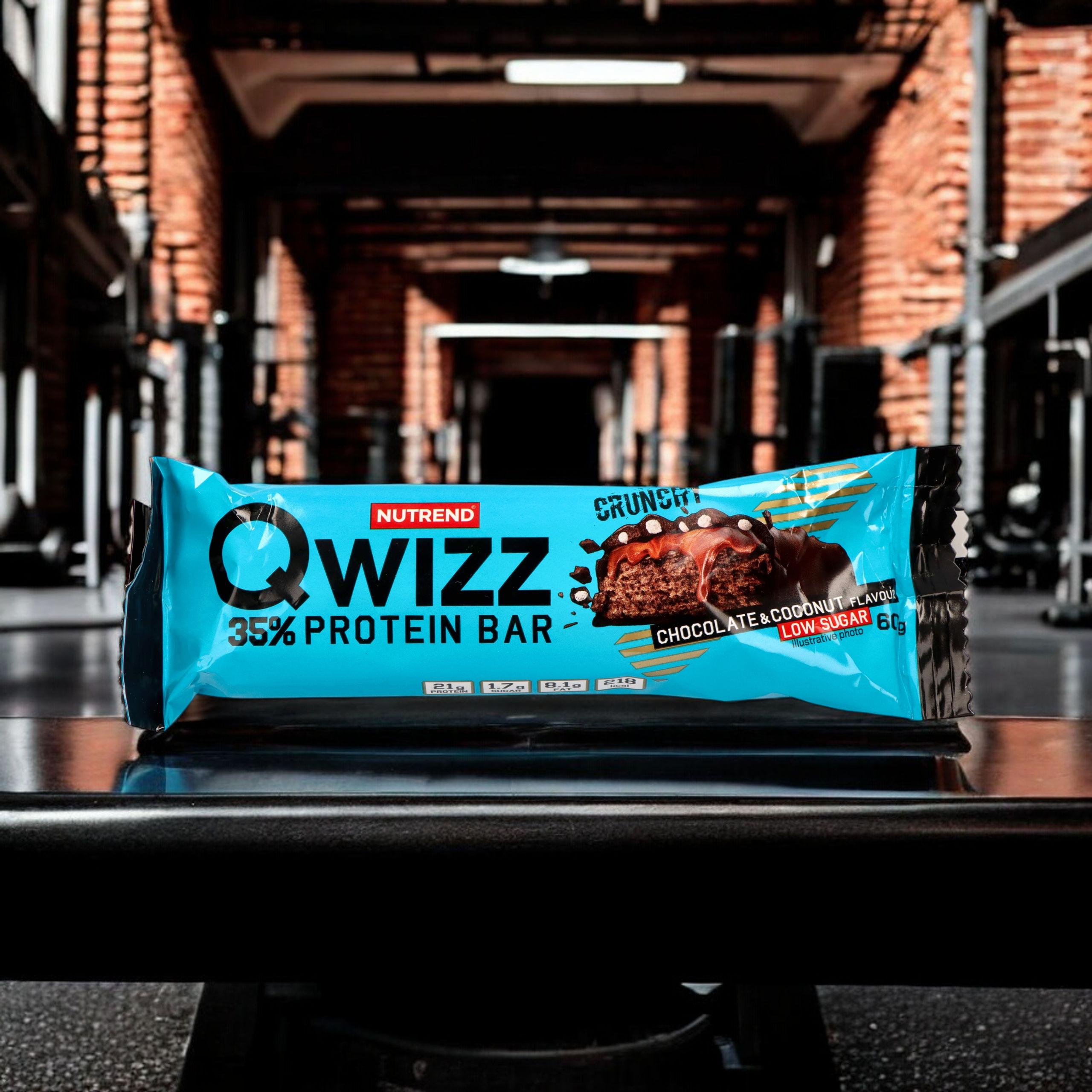NUTREND Baton QWIZZ Protein Bar - 3x 60g