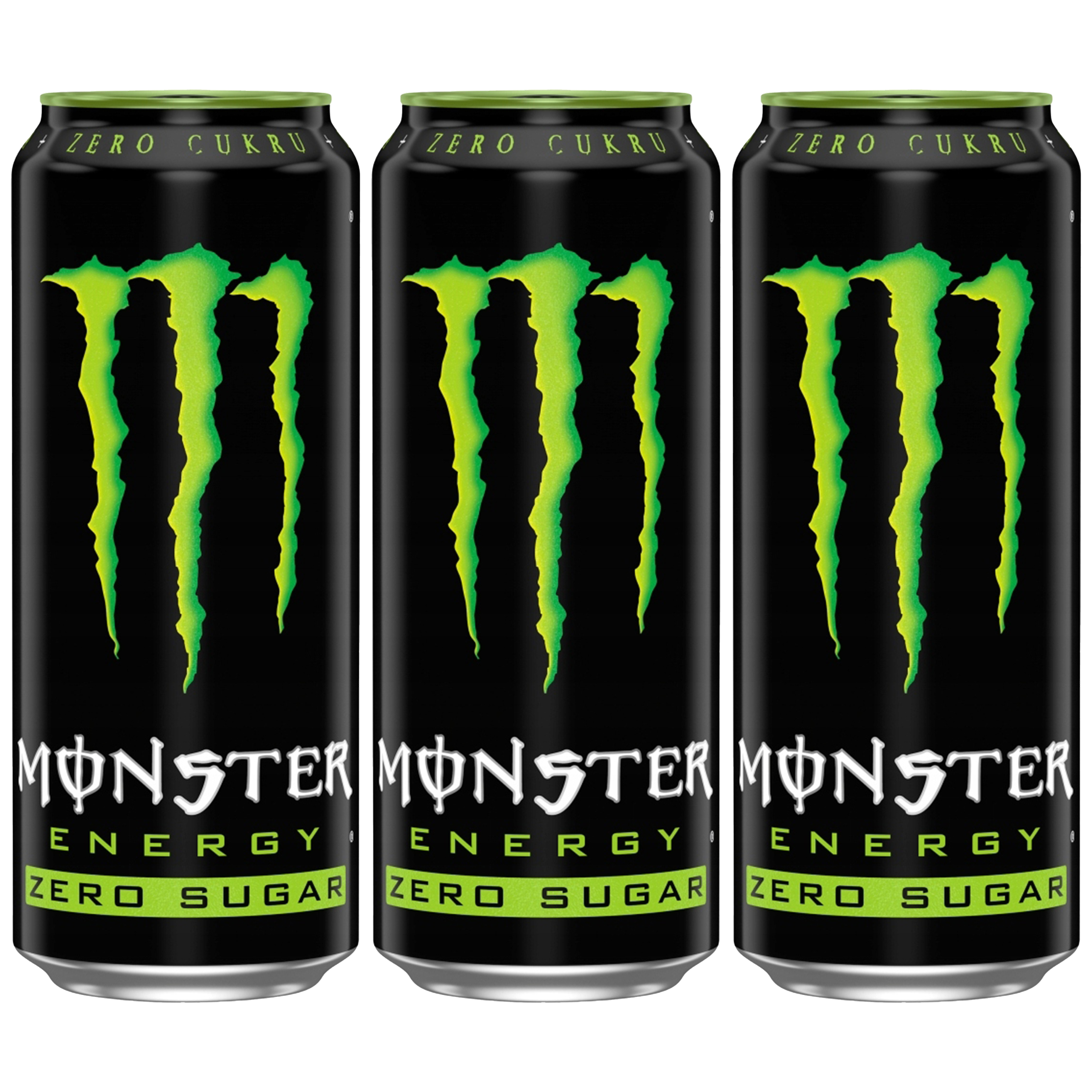 MONSTER Monster Energy Zero Sugar - 3x 500ml 