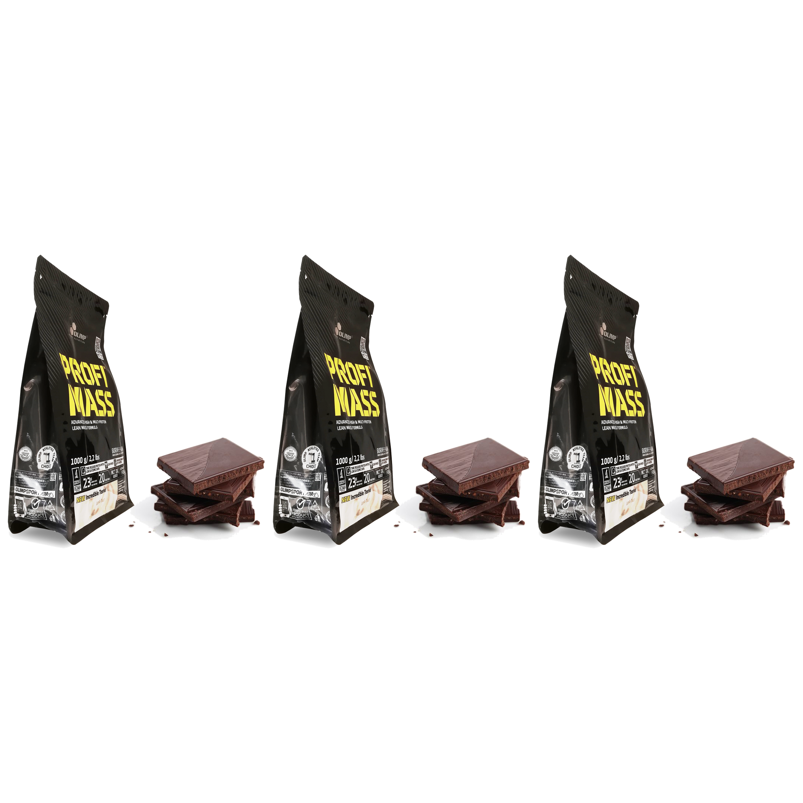 OLIMP Profi Mass - 3x 1000g