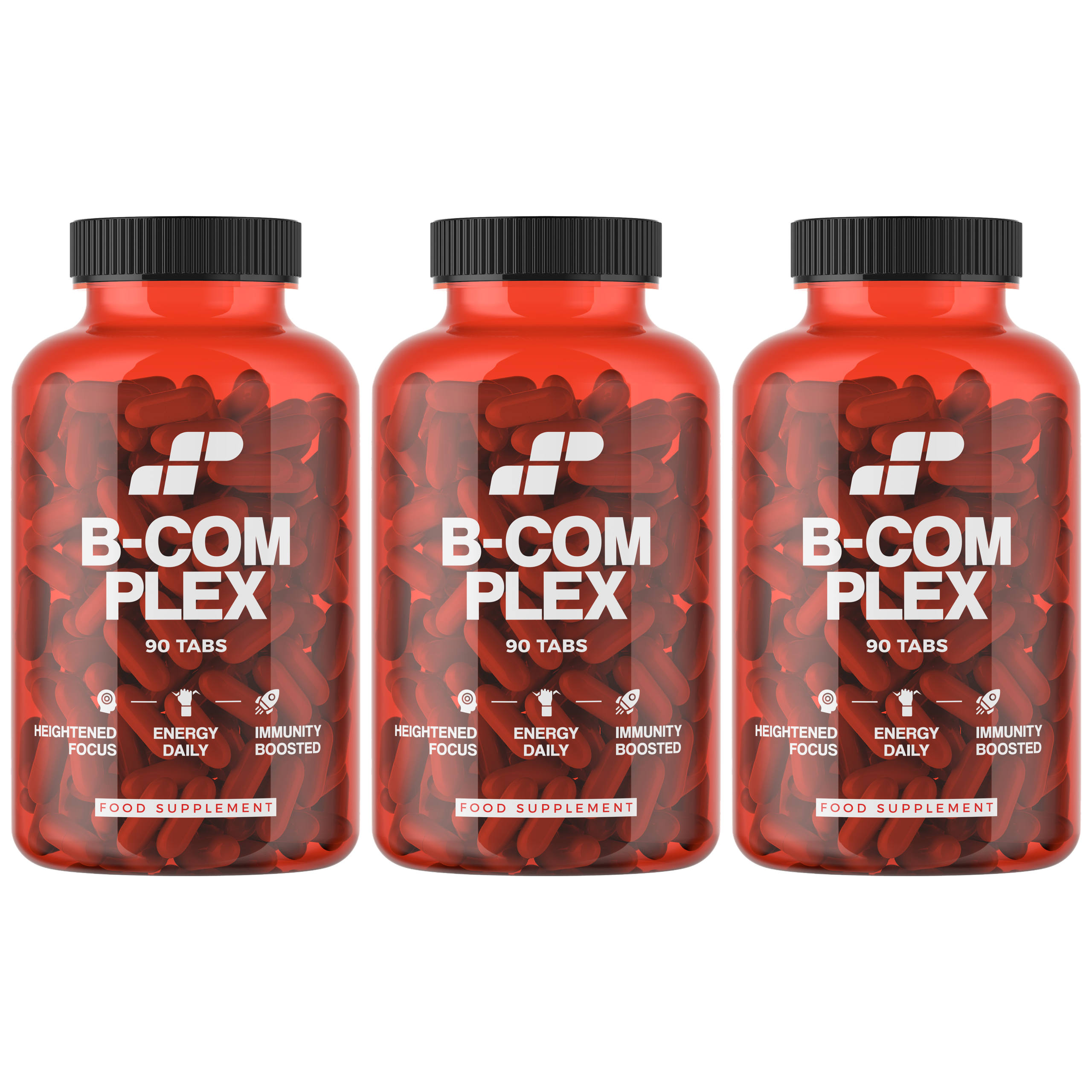 MP NUTRITION Vitamin B-Complex - 90tabs - 3x Kompleks Witamin B