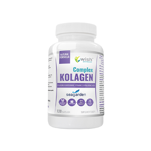 WISH Pharmaceutical Kolagen Complex (Seagarden) - 3x 120caps.